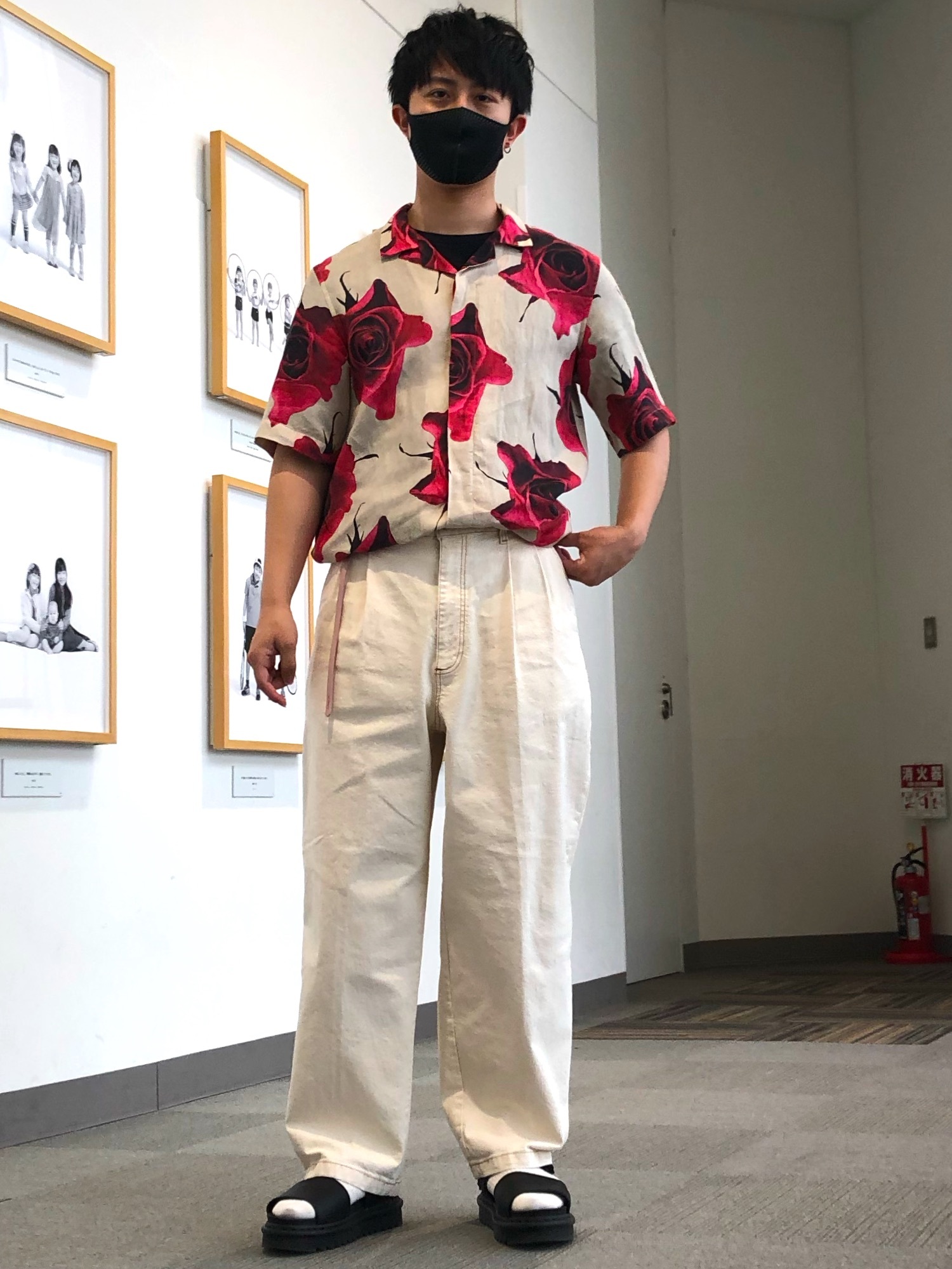 Paul Smith ポールスミス Monarch rose フーデッドブルゾン ポールスミス ブルゾン MA-1 Mサイズ ローズ 薔薇 プリント Paul