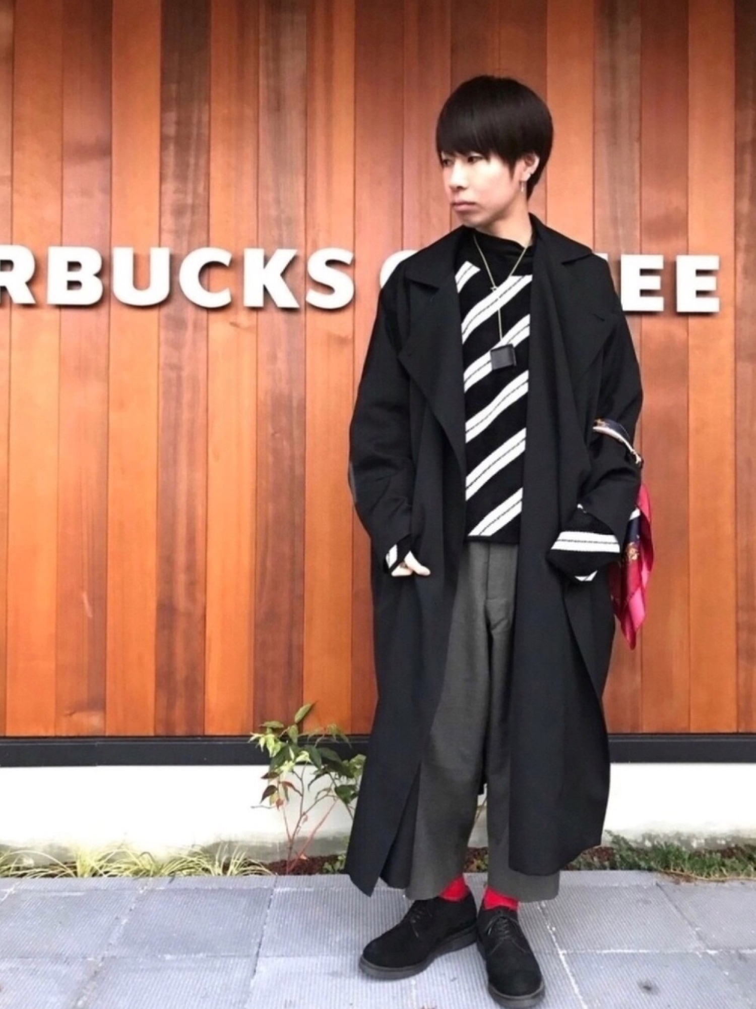 NEONSIGN（ネオンサイン）の「NEON SIGN REGIMENTAL SWEATER（ニット
