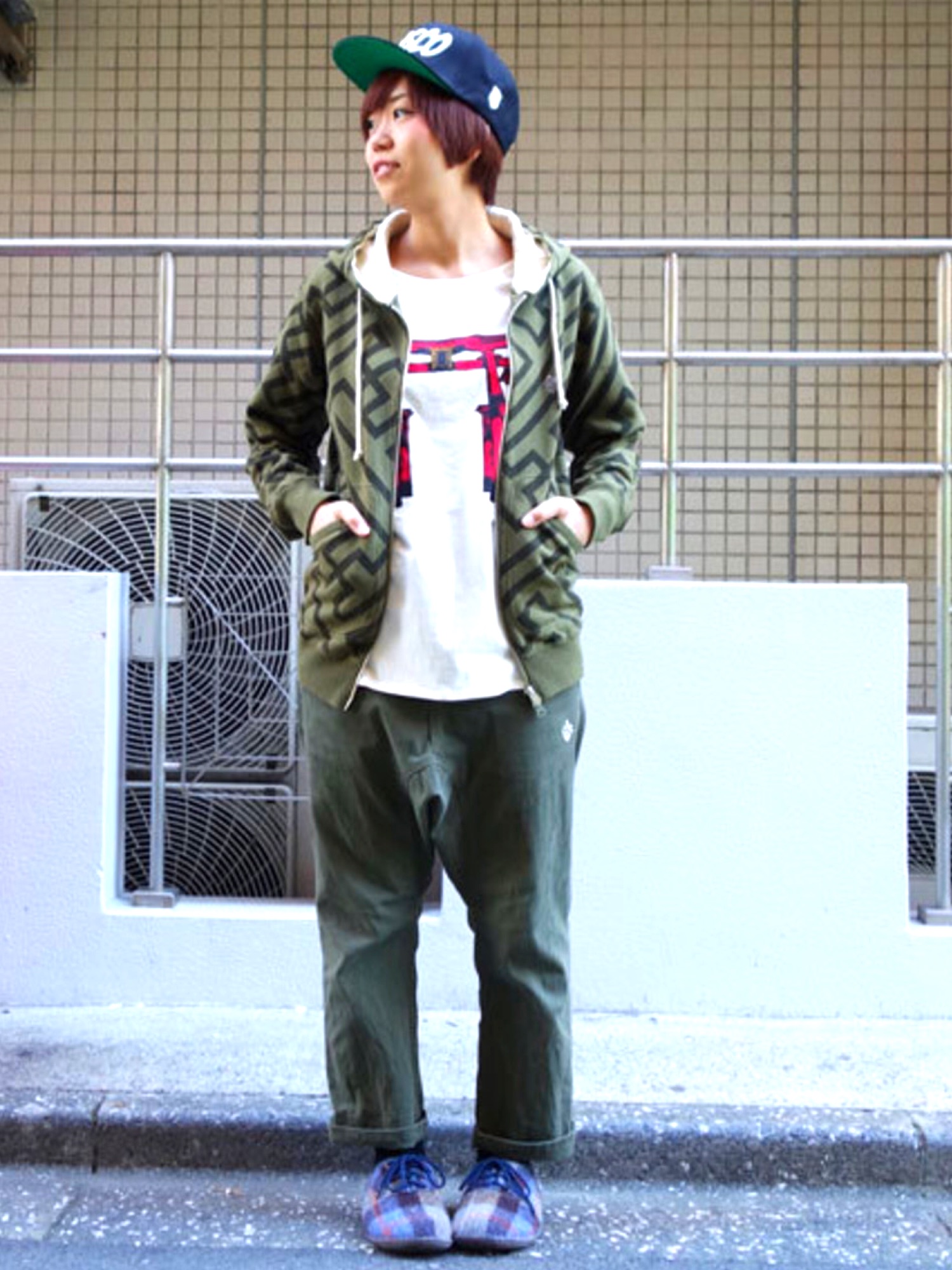 ALDIES（アールディーズ）の「Mosaic Zip Parka モザイクジップ