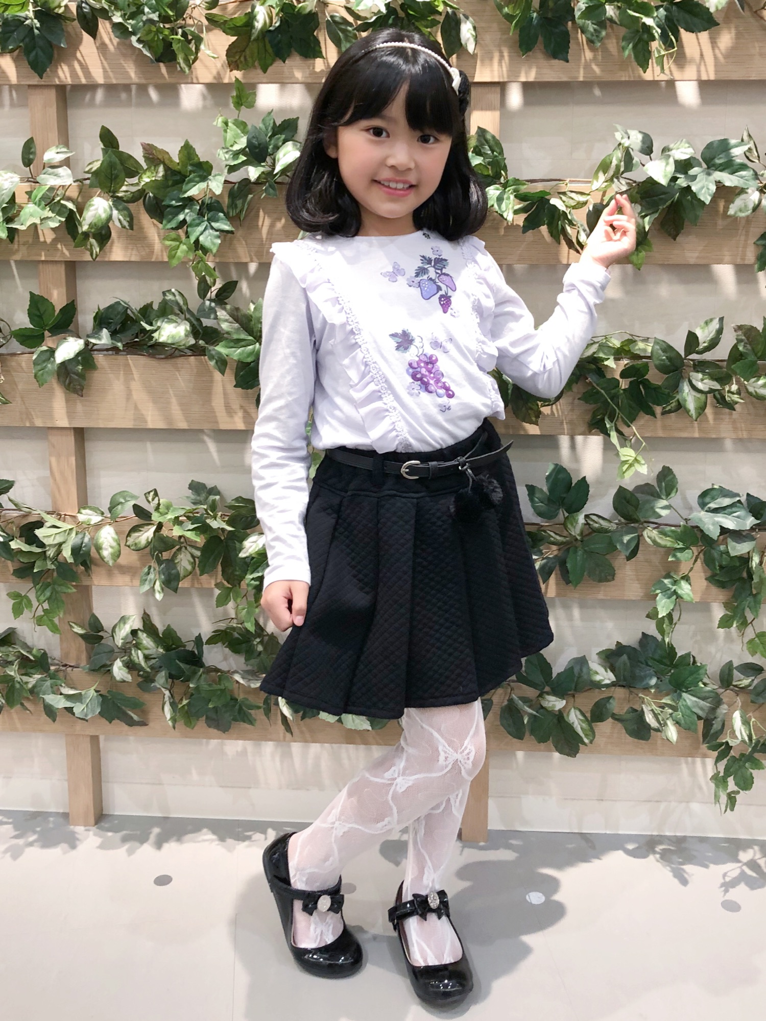 ANNA SUI mini（アナスイ・ミニ）の「フルーツプリントロンＴ（Tシャツ