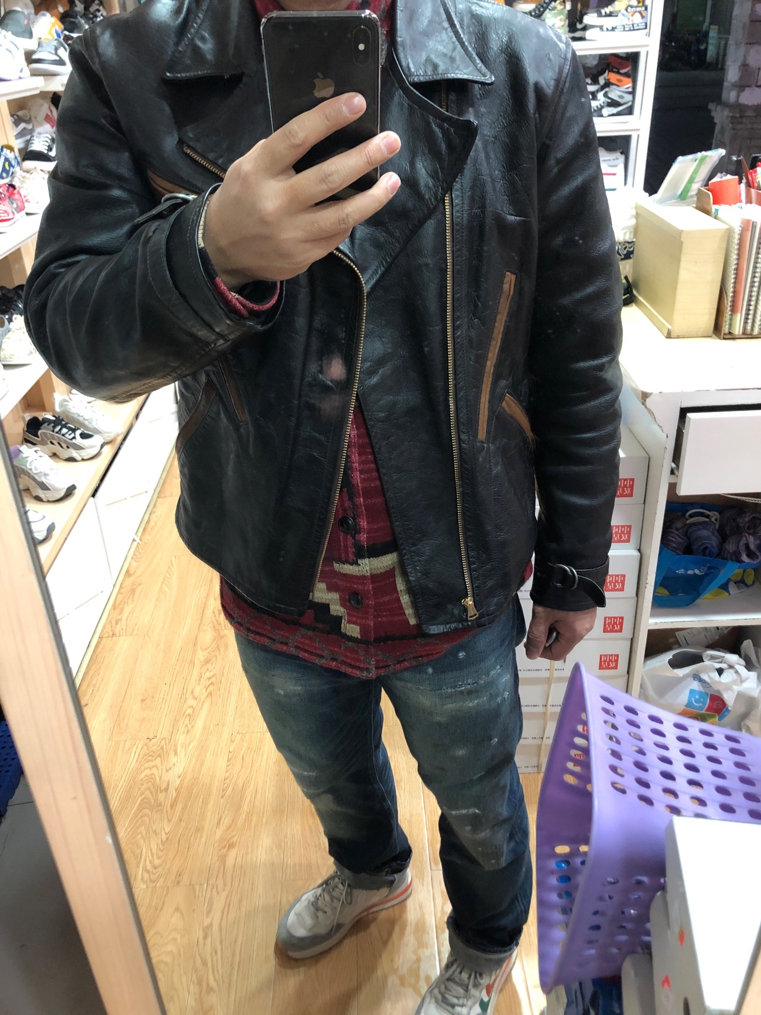 レザージャケット デニムRRL REDWING セット売り レザージャケット デニムRRL REDWING セット売り