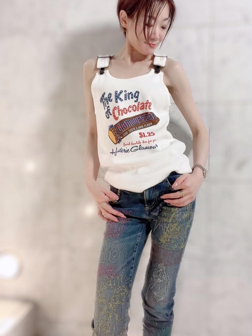 HYSTERIC GLAMOUR（ヒステリックグラマー）の「GLAMOURS BAR タンク