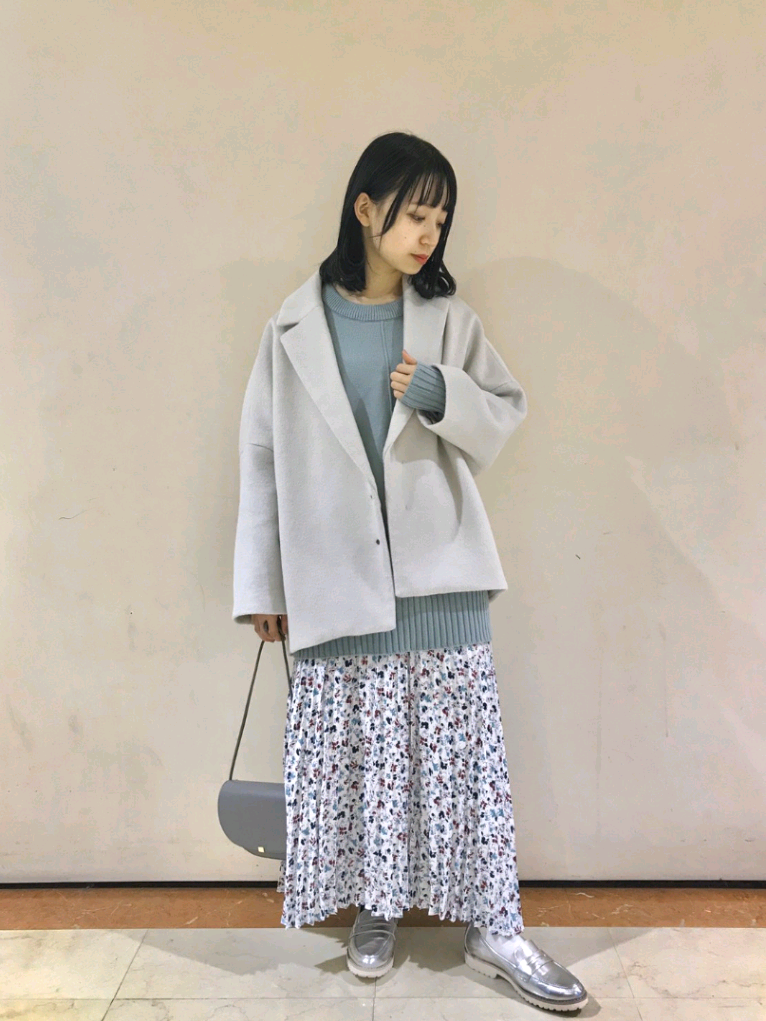 ROPE'　PICNIC ビーバーコクーンショートコート ROPÉ PICNIC(ロペピクニック) / ビーバーコクーンショートコート