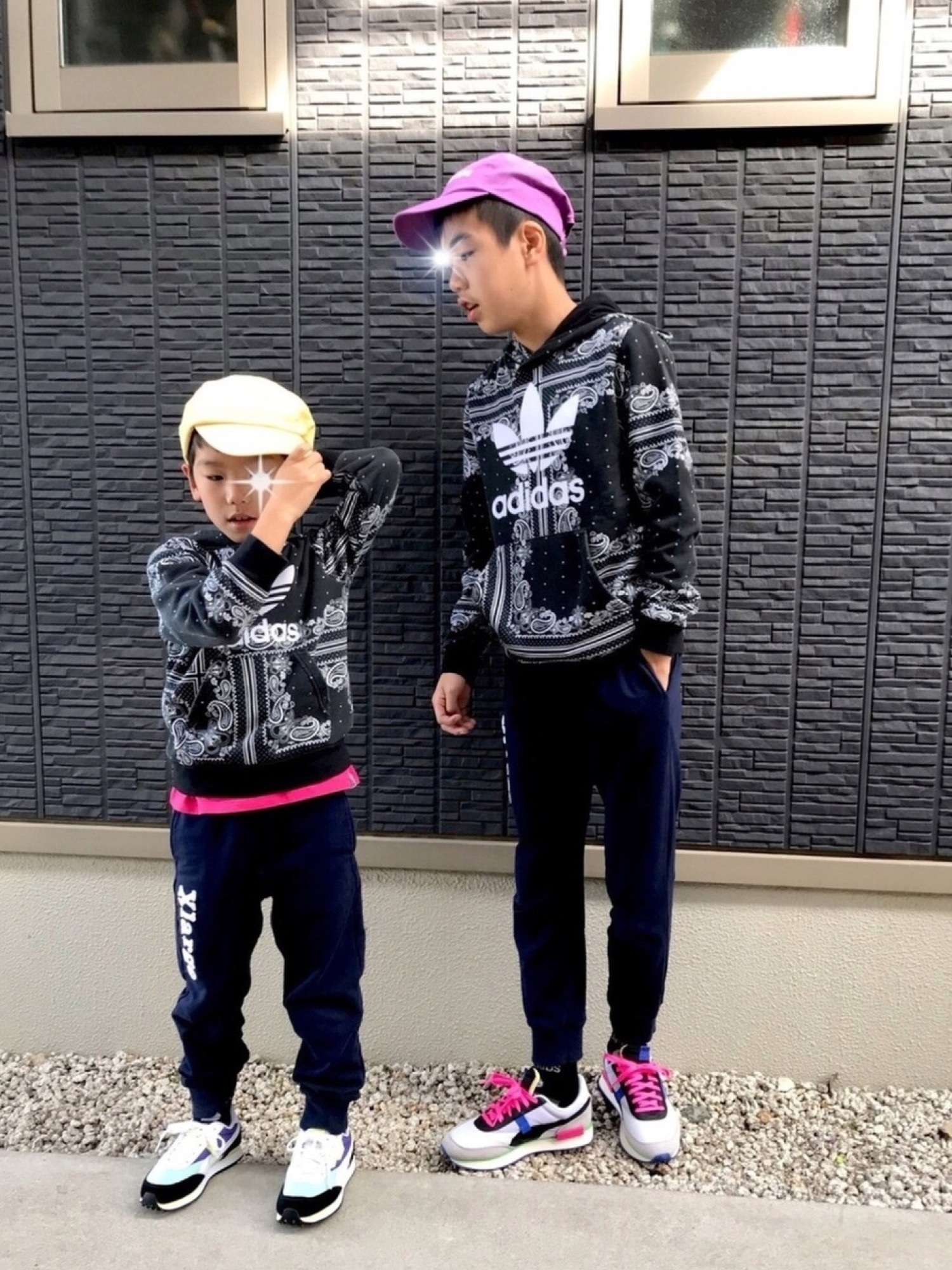 adidas（アディダス）の「バンダナ フーディー セットアップ [BANDANA 