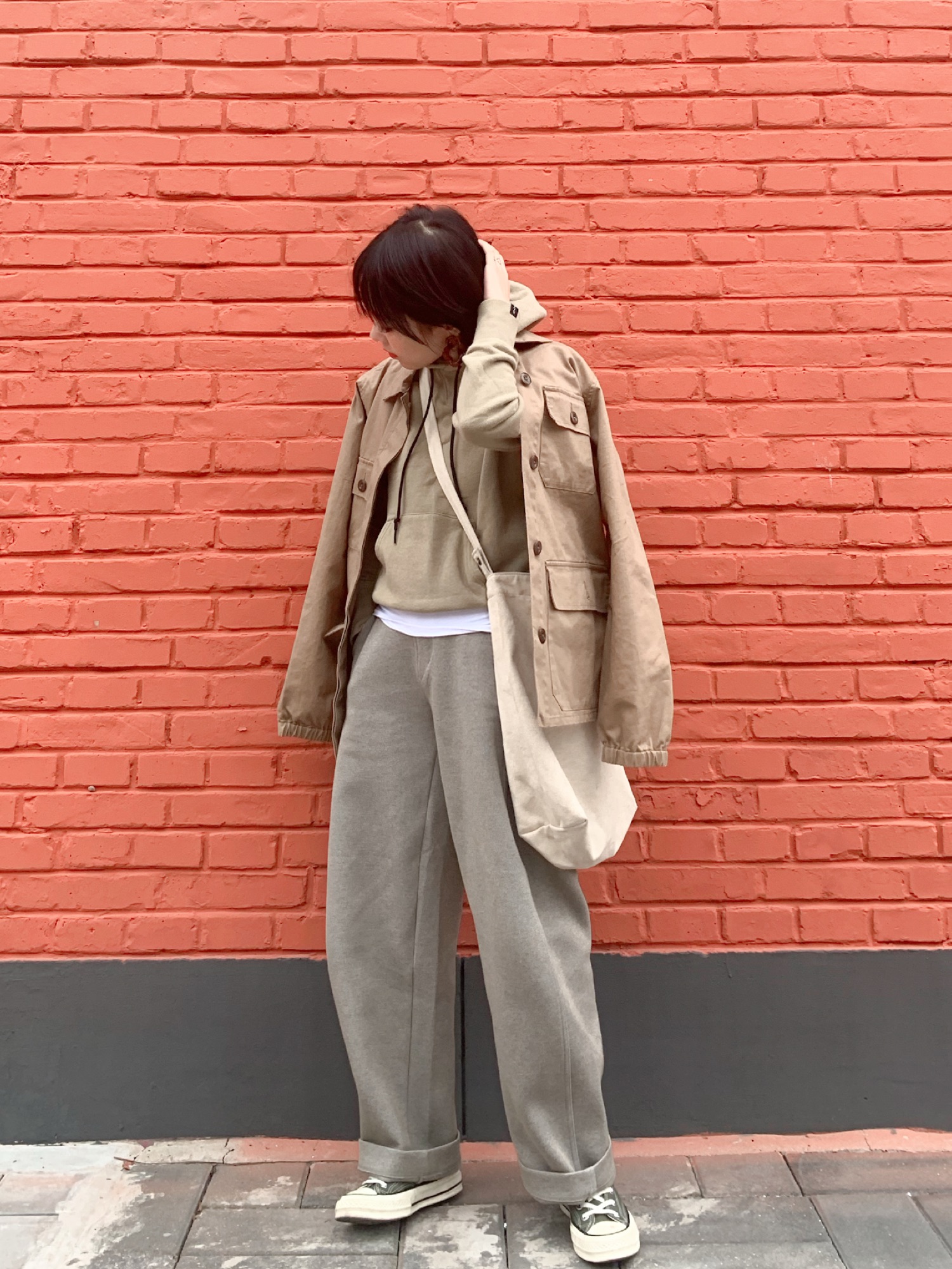 MHL. JAPANESE COTTON LINEN DRILL ブルゾン S MHL.（エムエイチエル）の「JAPANESE COTTON LINEN DRILL