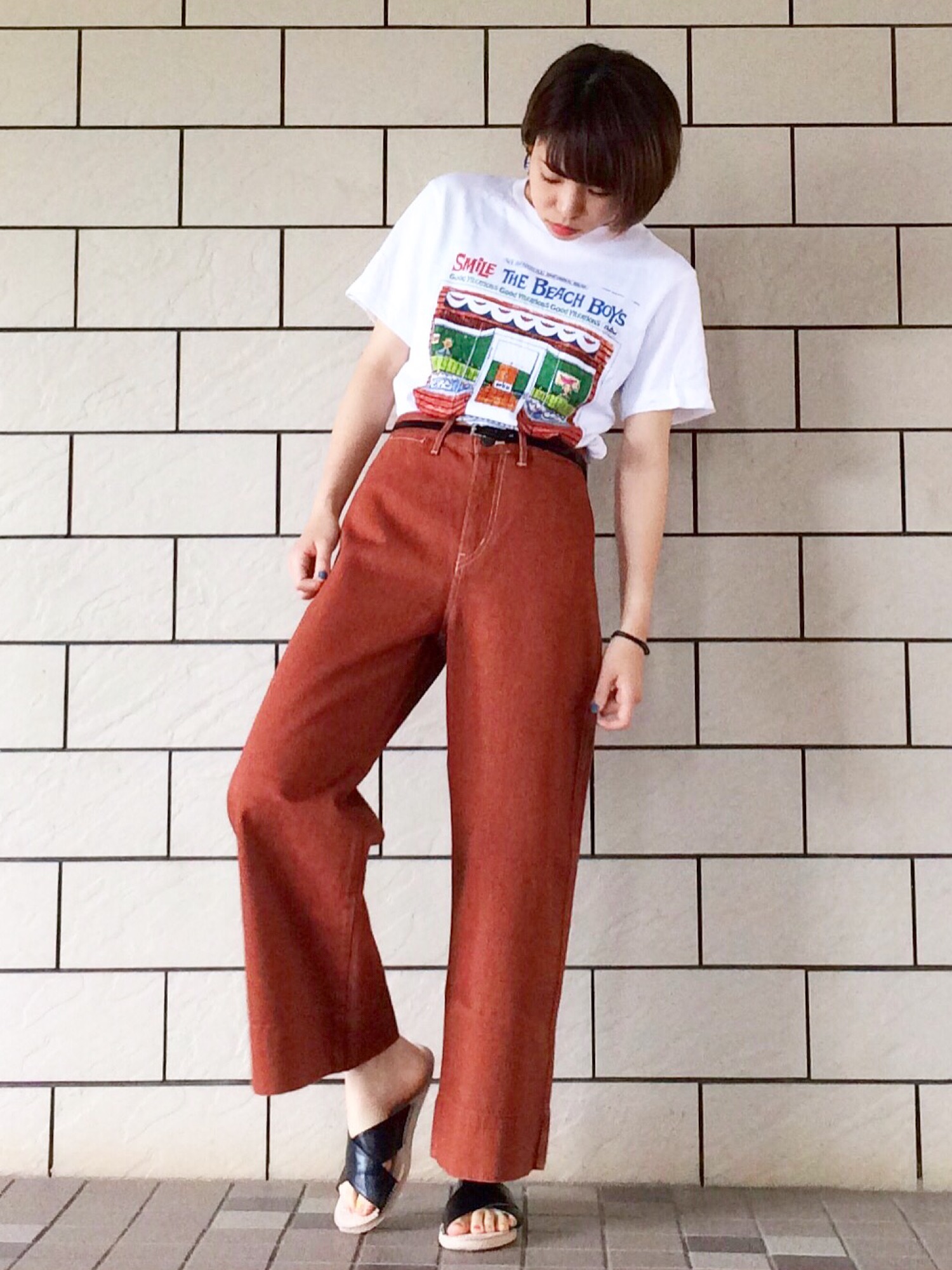 THE BEACH BOYS SMILE Tシャツ Lサイズ ユニクロ UT UNIQLO