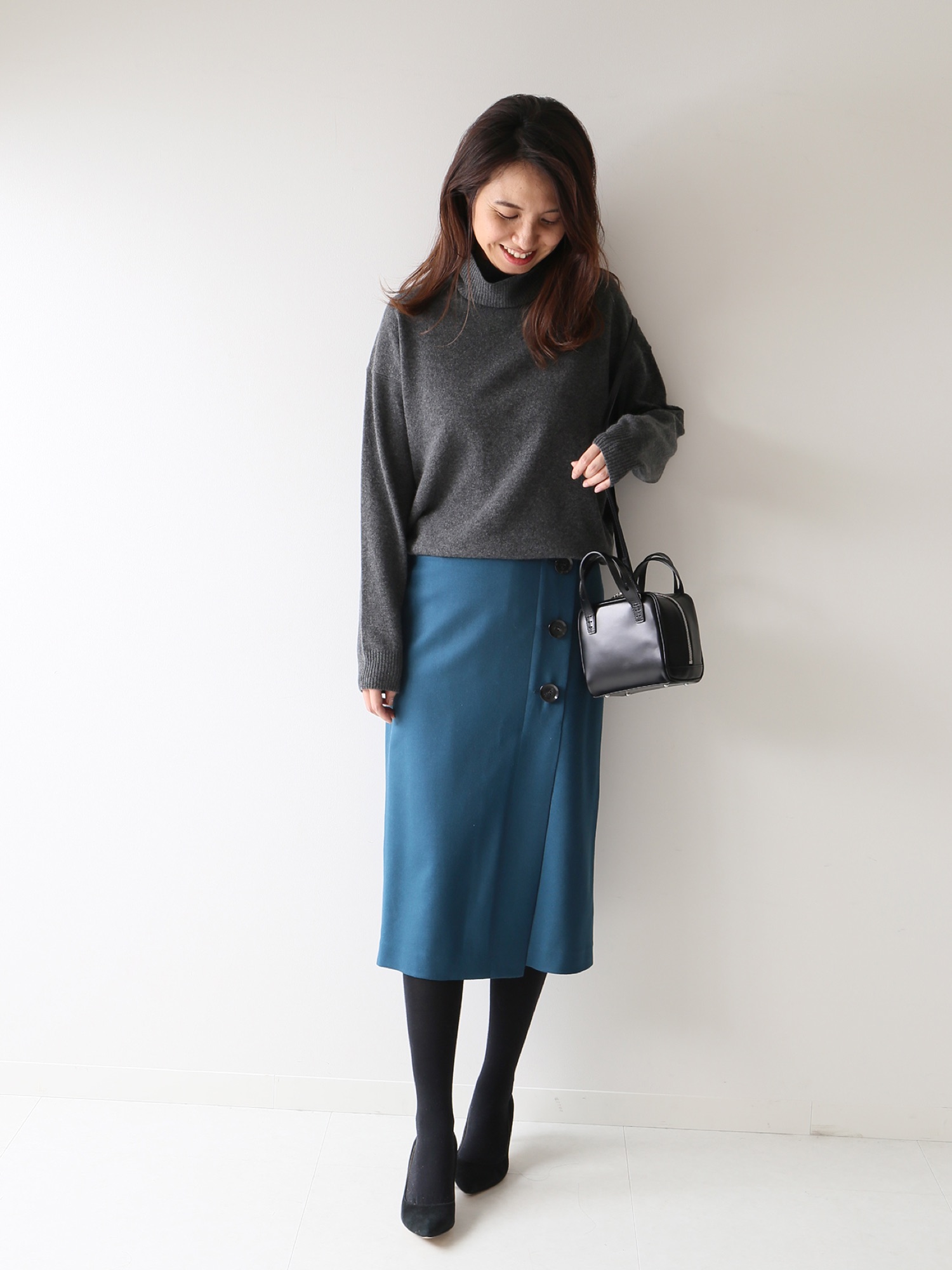 FRAMeWORK（フレームワーク）の「カシミヤ タートルネックプルオーバー