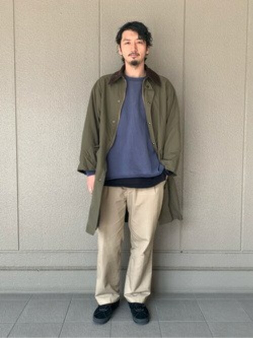 Barbour（バブアー）の「【BARBOUR for relume】別注 BURGHLEY COAT