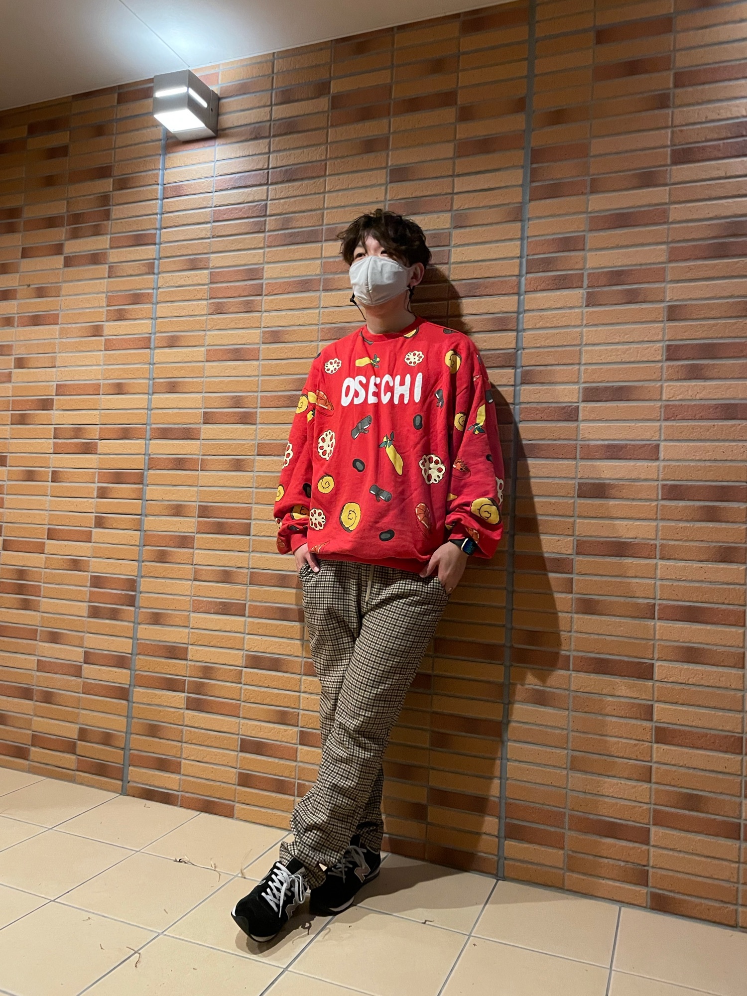 PUNYUS（プニュズ）の「おせち総柄スウェット（スウェット）」 - WEAR