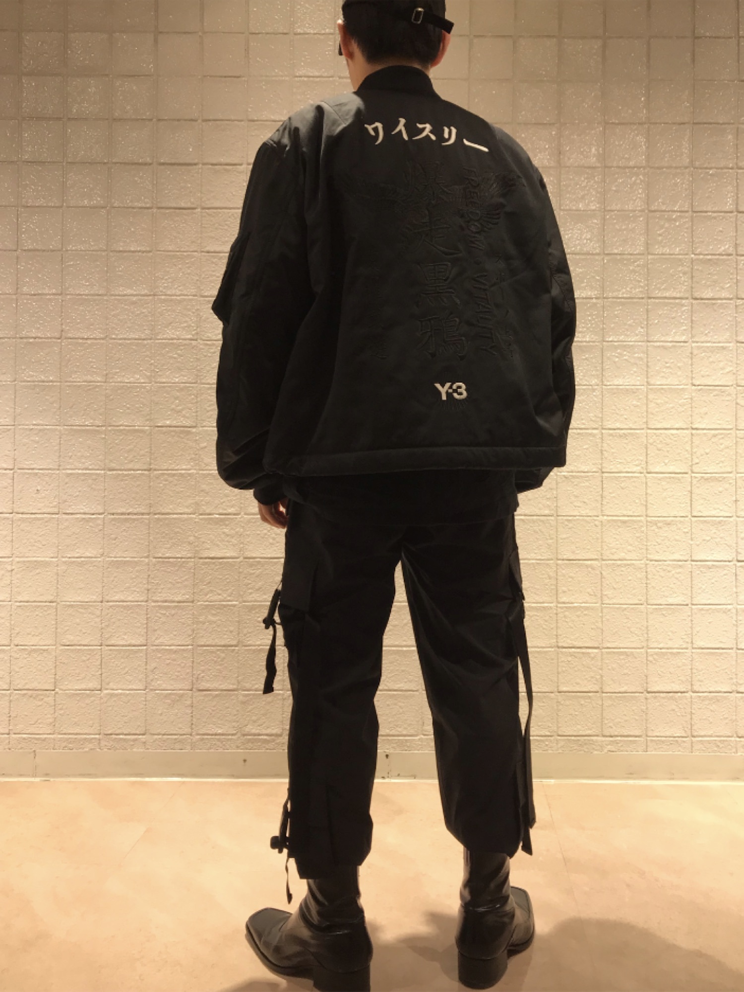 Y-3のMA-1を使った人気ファッションコーディネート - WEAR
