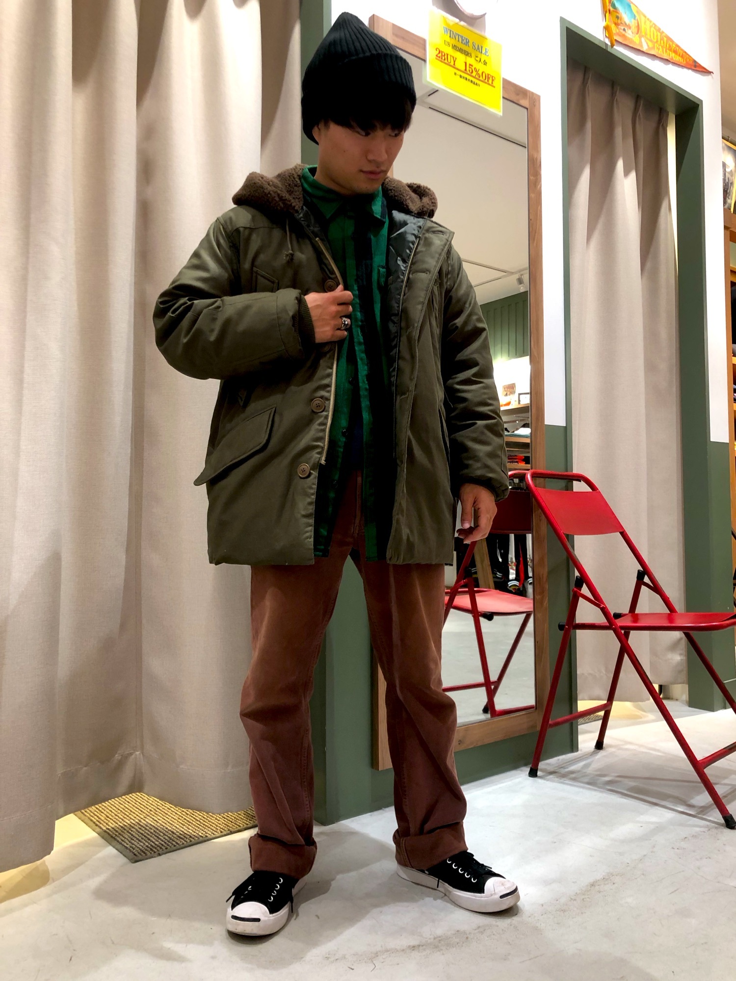 AVIREX（アヴィレックス）の「【WEB&DEPOT限定】B-9 ダウンジャケット 