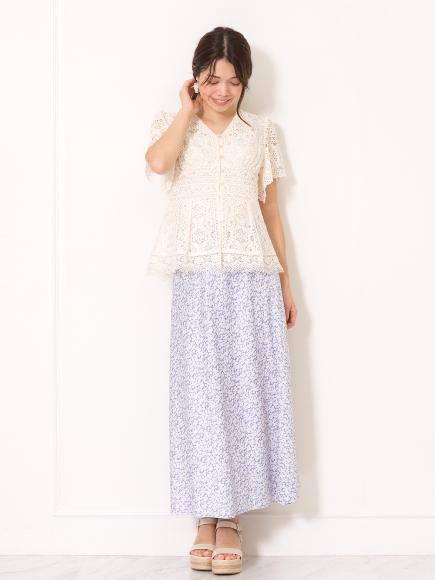 ソリュートレースブラウス JILLSTUART - ソリュートレースブラウスの通販 by ♡｜ジル