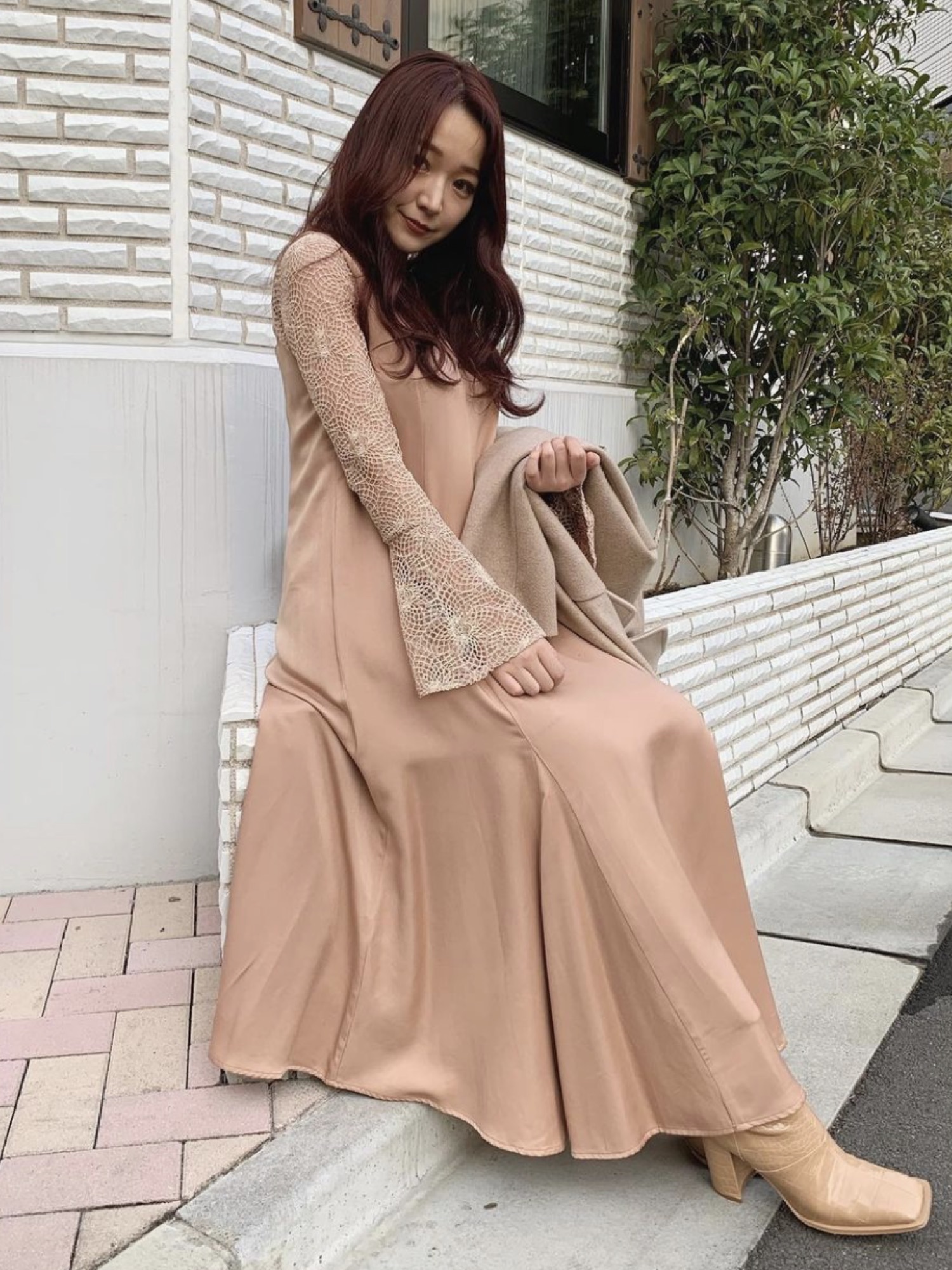 ダーリッチ Darich パールデザインイレヘムマーメイドドレス Darich  