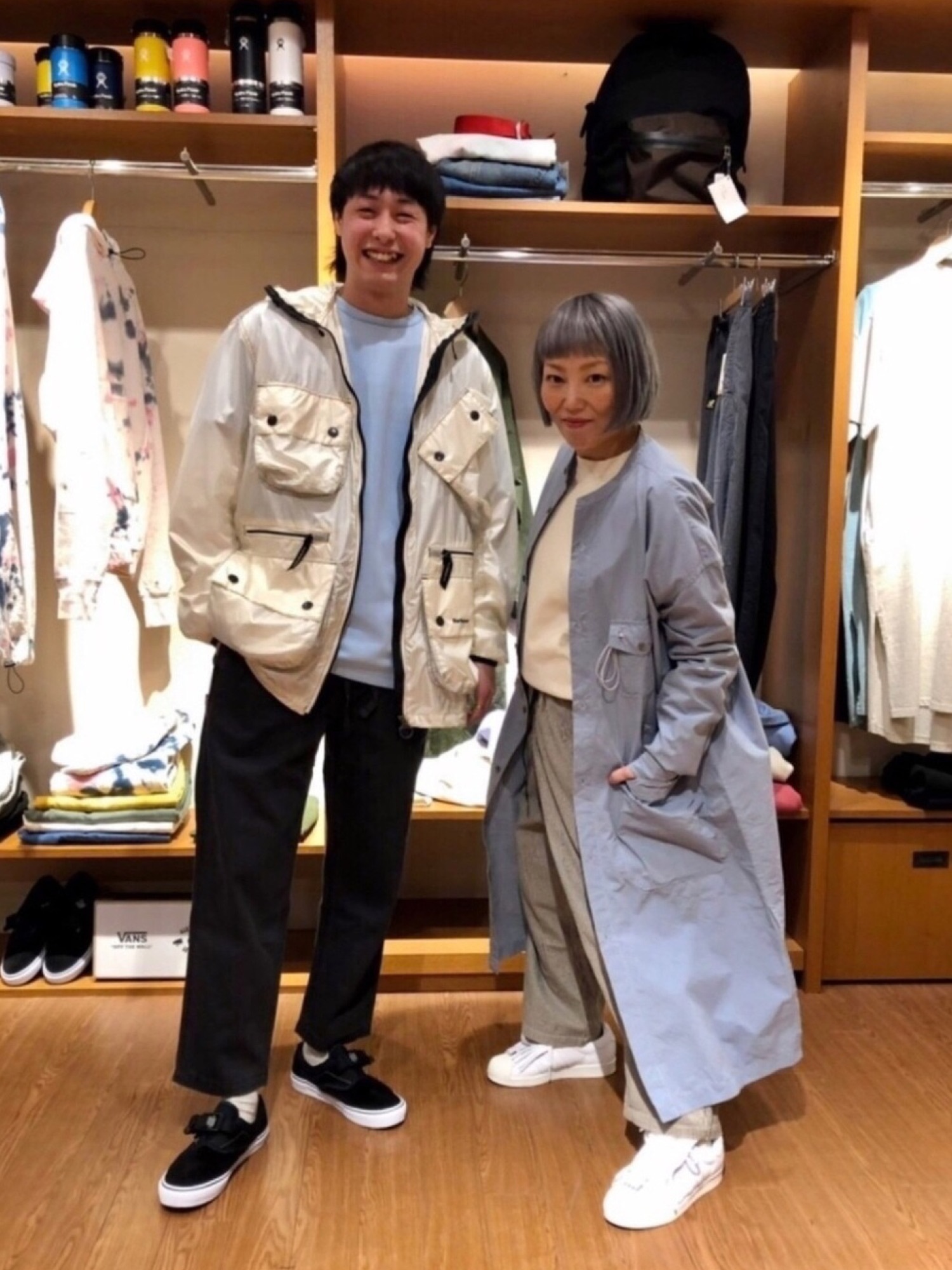 and wander（アンドワンダー）の「and wander × Barbour/アンド