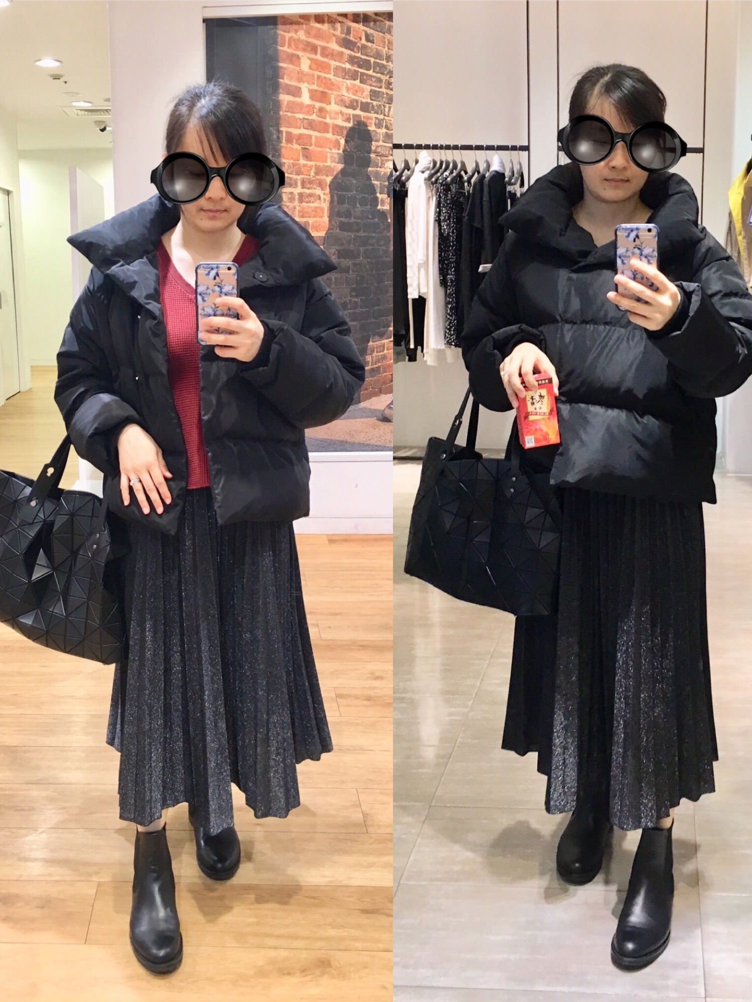 Mila Owen（ミラオーウェン）の「ビッグカラーダウンジャケット 