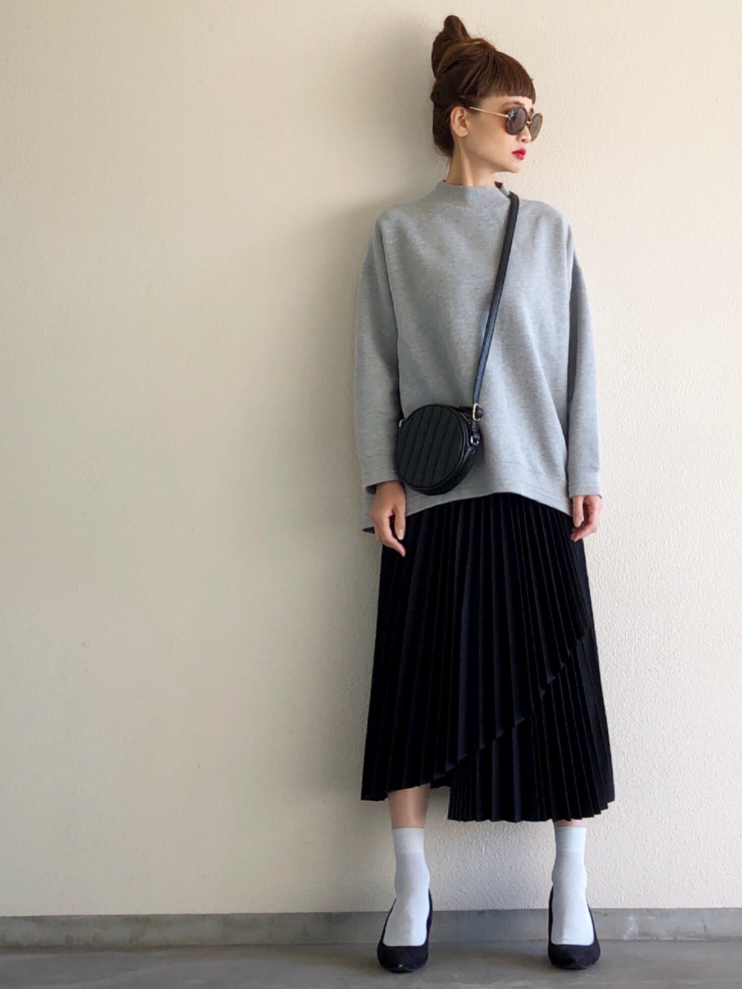 CLANE ラッププリーツスカート CLANE（クラネ）の「ラッププリーツスカート（）」 - WEAR
