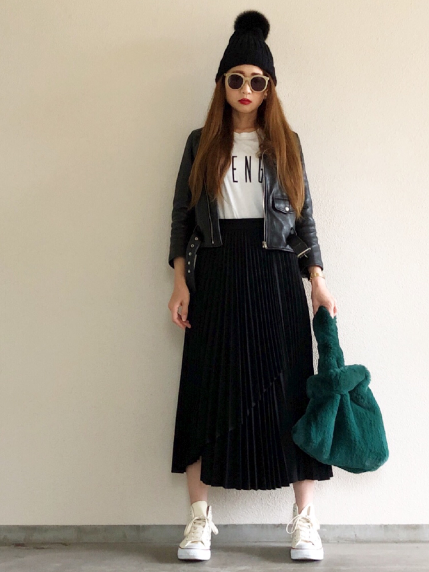 CLANE ラッププリーツスカート CLANE（クラネ）の「ラッププリーツスカート（）」 - WEAR