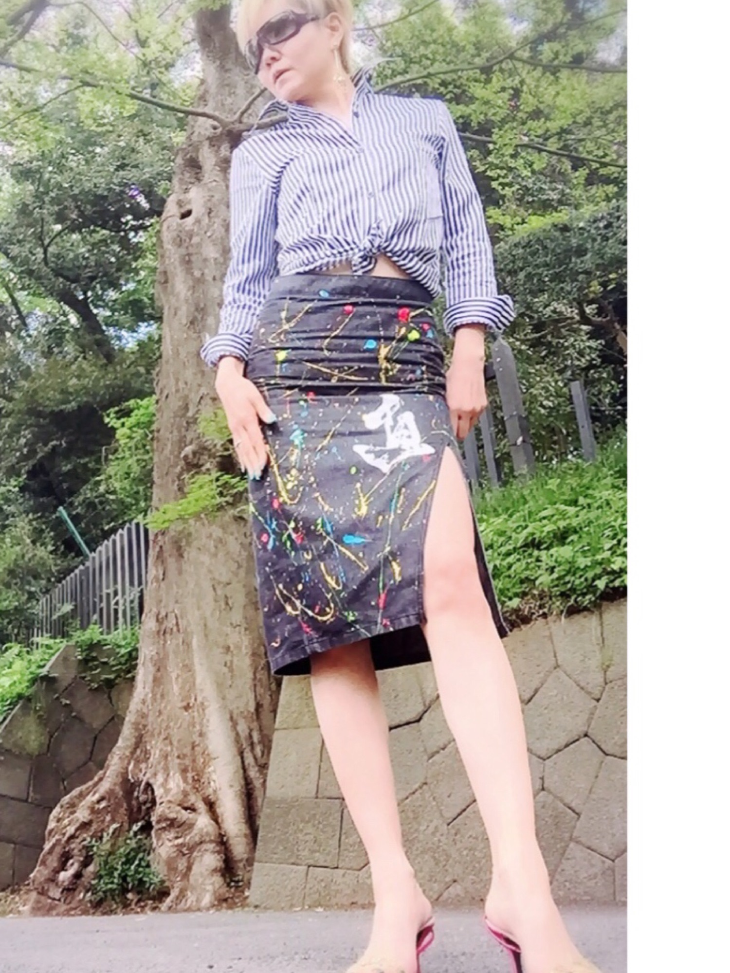 GUCCIのデニムスカートを使った人気ファッションコーディネート - WEAR