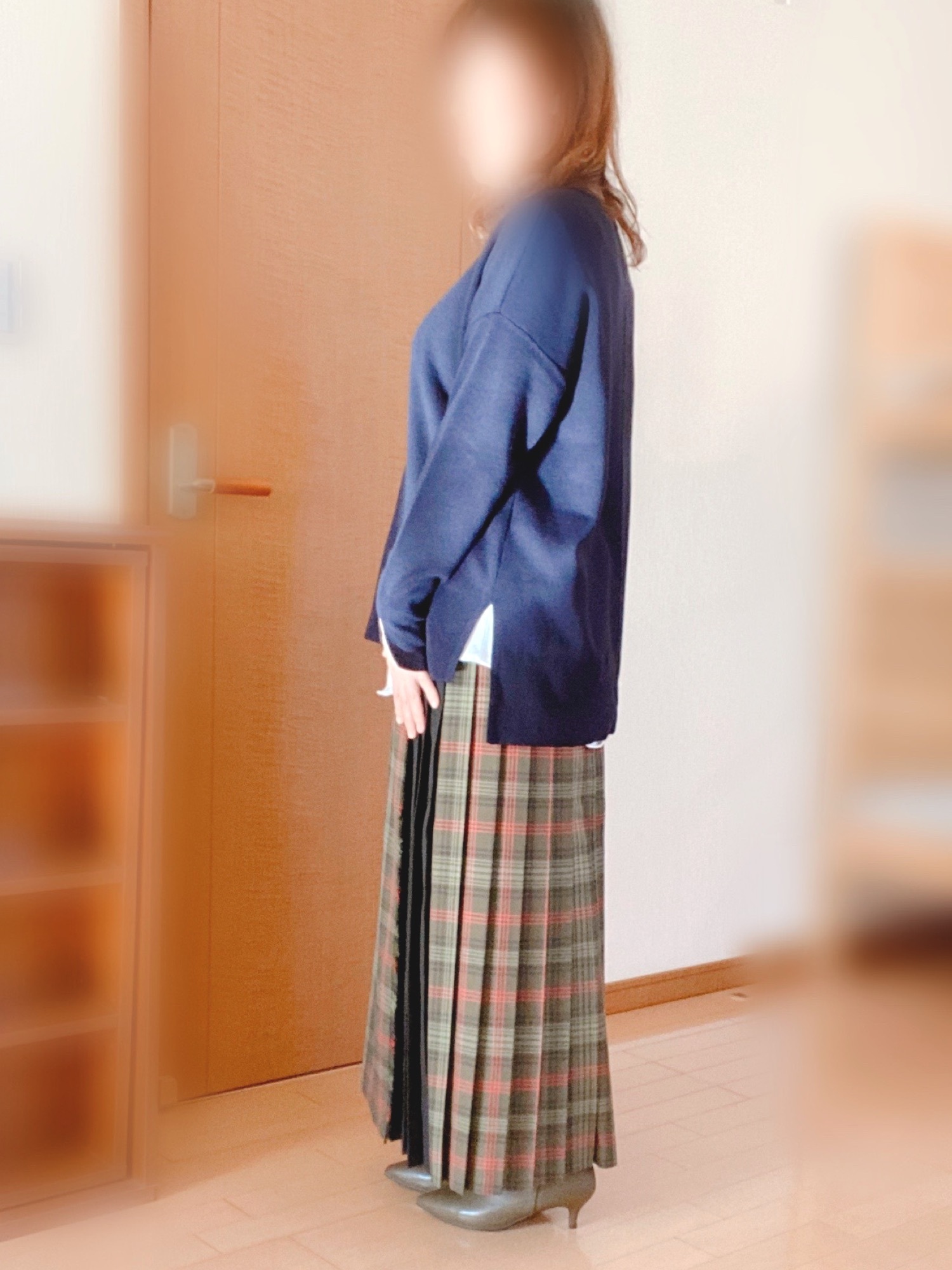 slobe iena ウォッシャブル スムースニットプルオーバー SLOBE IENA（スローブイエナ）の「ウォッシャブルウールスムースプル