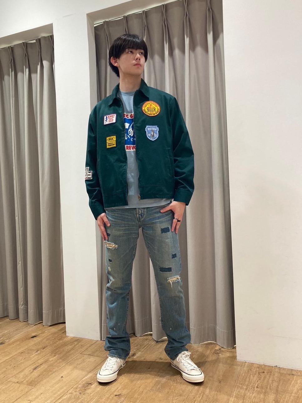 00sヴィンテージHYSTERIC GLAMOURリバーシブルT HYSTERIC GLAMOUR（ヒステリックグラマー）の「ACDC/SUMMER