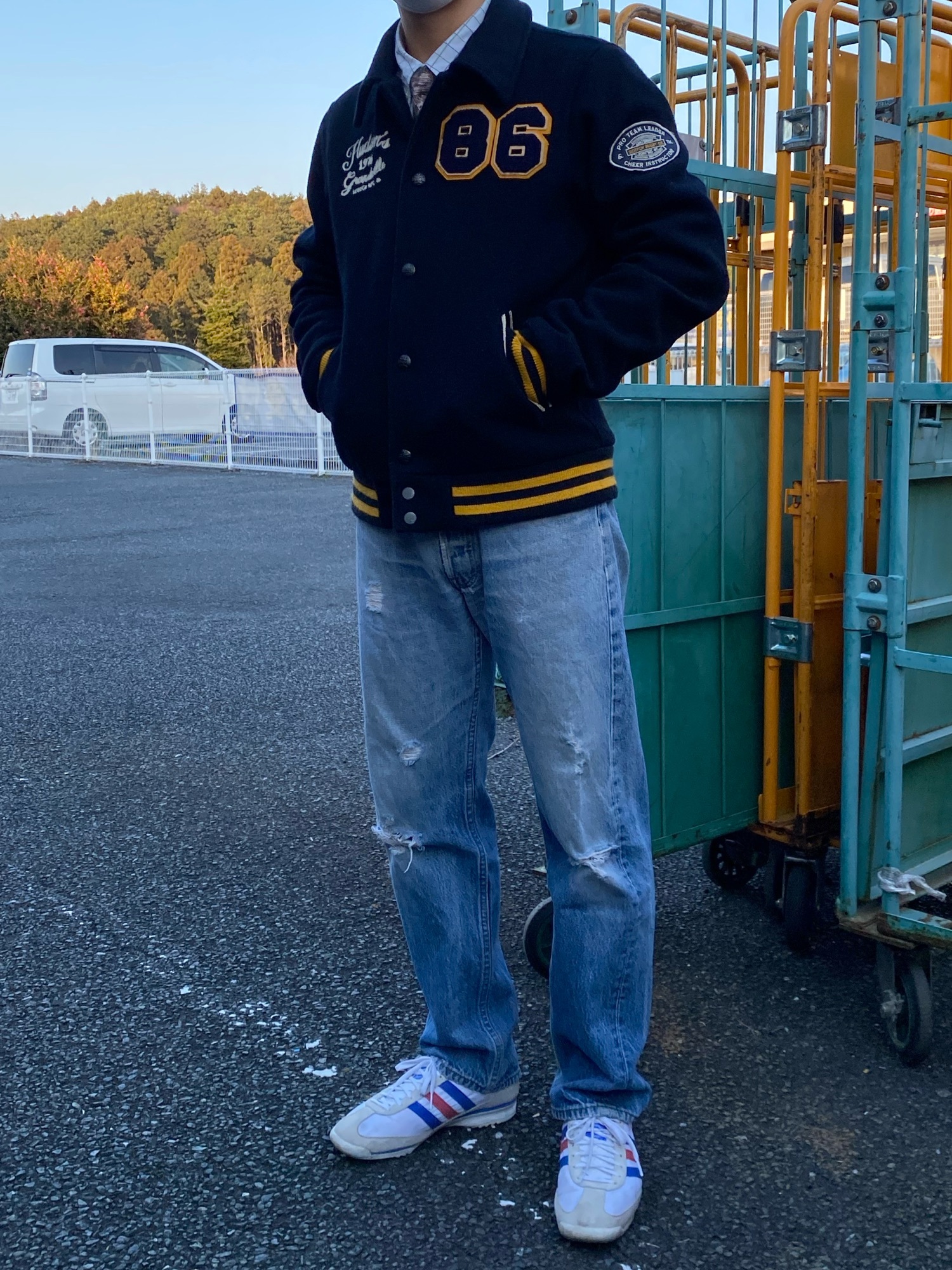 SCOTCH & SODAのスタジャンを使った人気ファッションコーディネート - WEAR