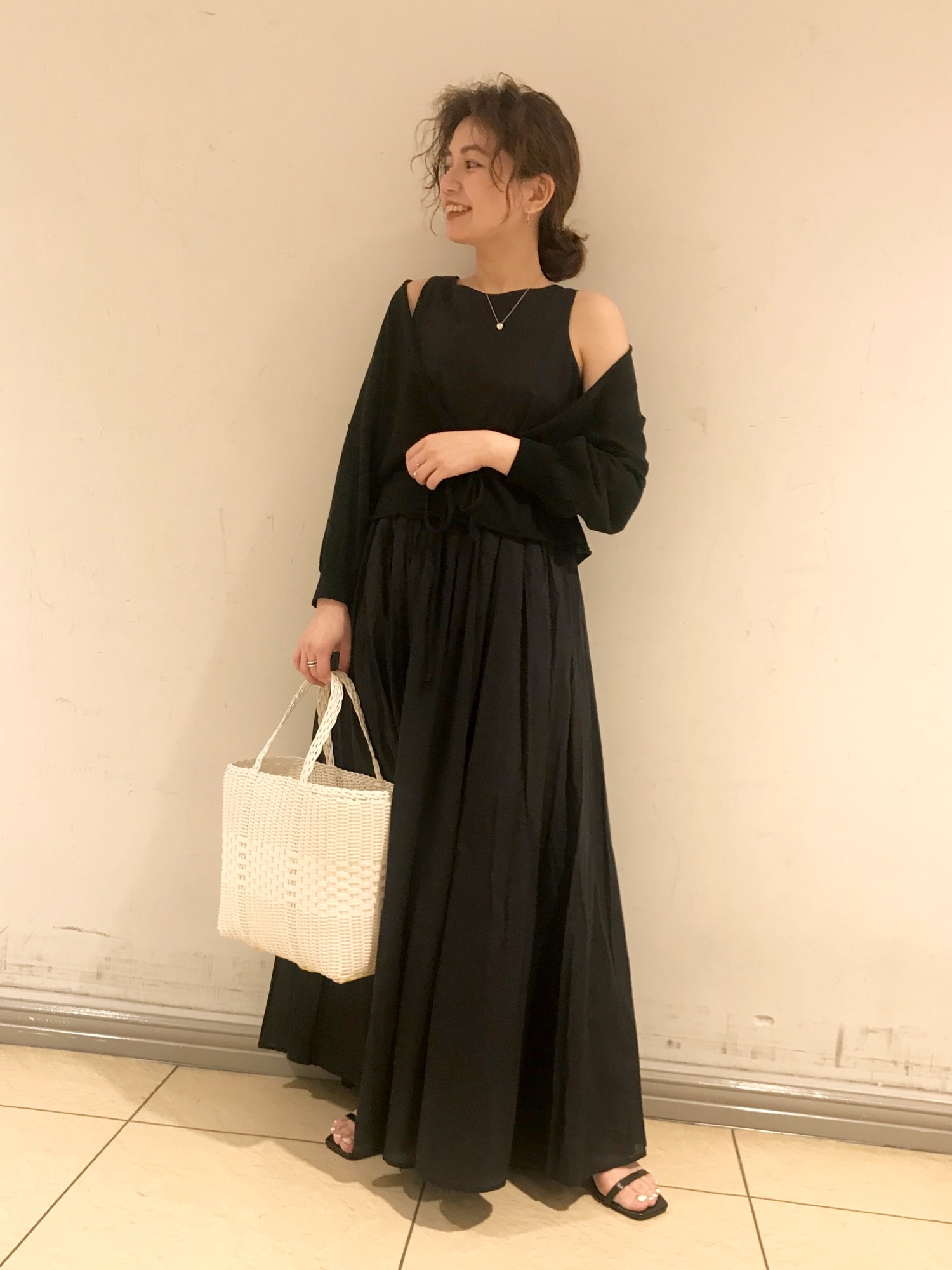 PALOROSA（パロローサ）の「PALOROSA Lace Tote Bag S（かご