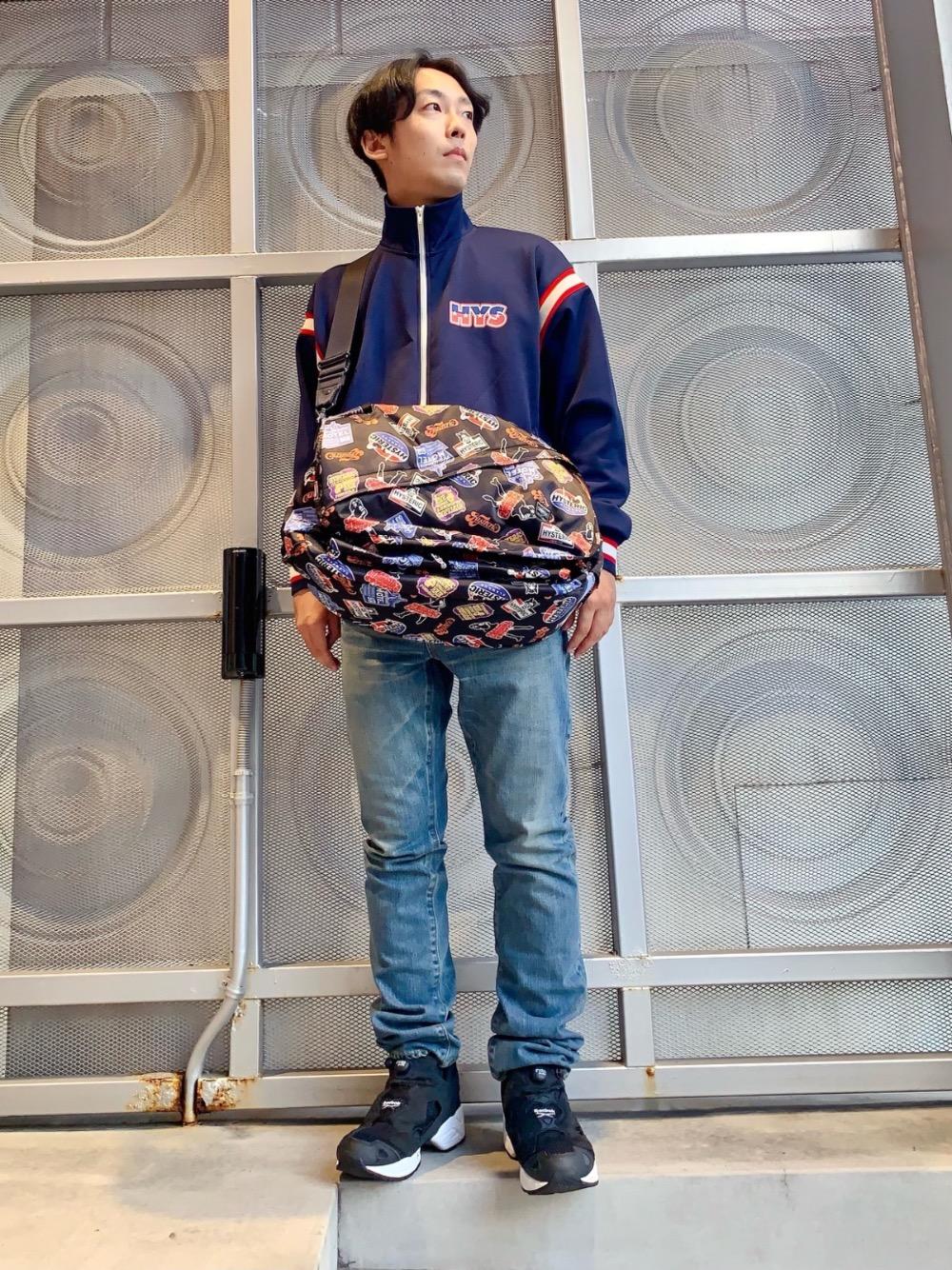 HYSTER IC GLAMOUR フード付きスタジャン グレー/ブラック Supreme®/HYSTERIC GLAMOUR Varsity Jacket | Supreme 24fw