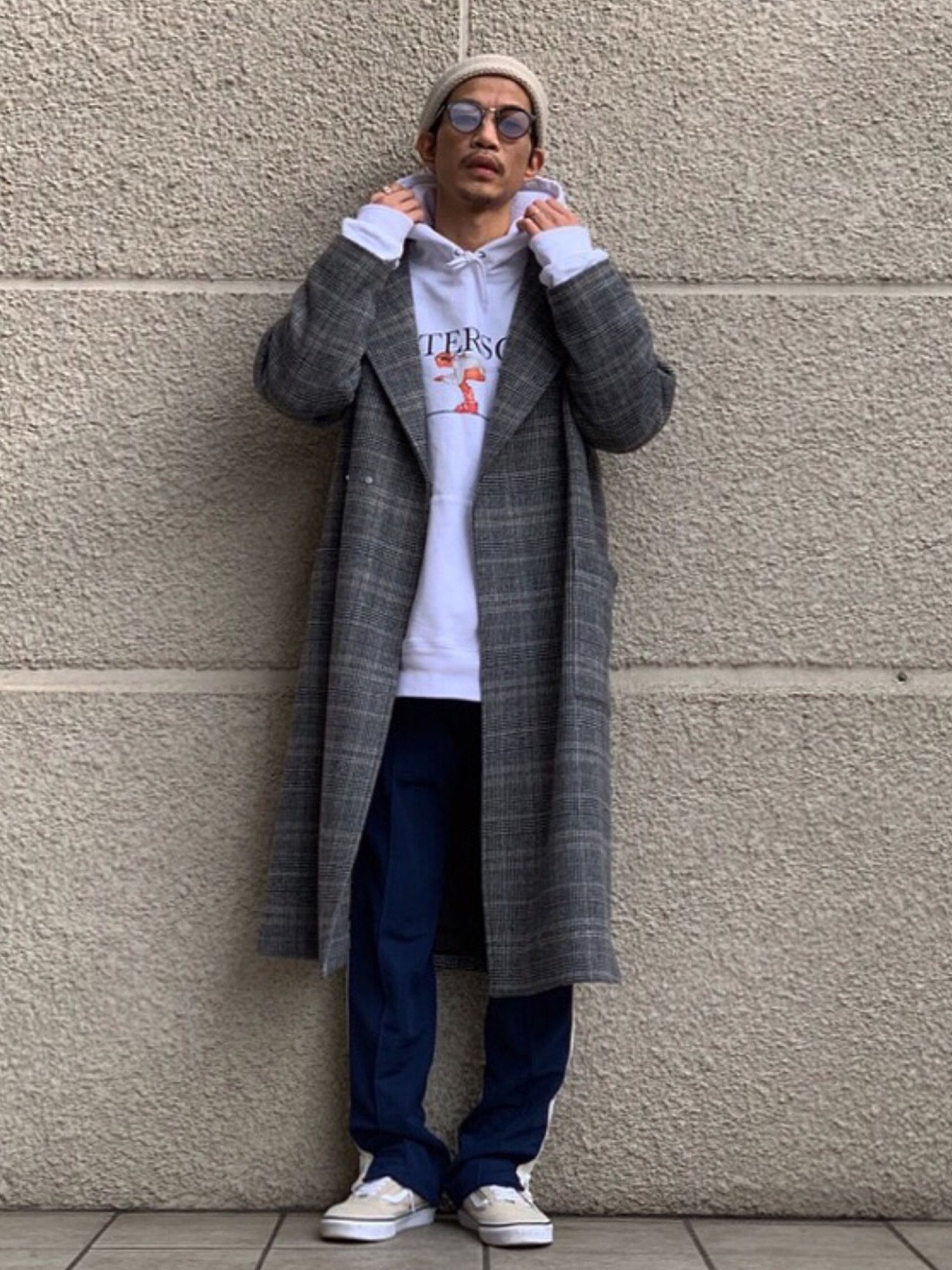 【Lui's】グレンチェック ビッグシルエット オーバーコート 20190206212835065_1000.jpg