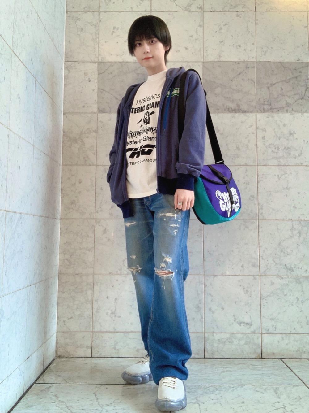 HYSTERIC GLAMOUR星とのプリント ブーツカットデニム HYSTERIC GLAMOUR - ヒステリックグラマー スタープリント