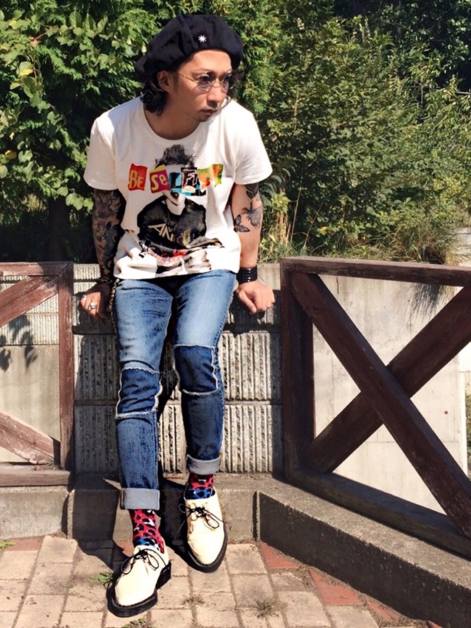 GDC Linen Beretベレー帽 GDC Linen Beretベレー帽