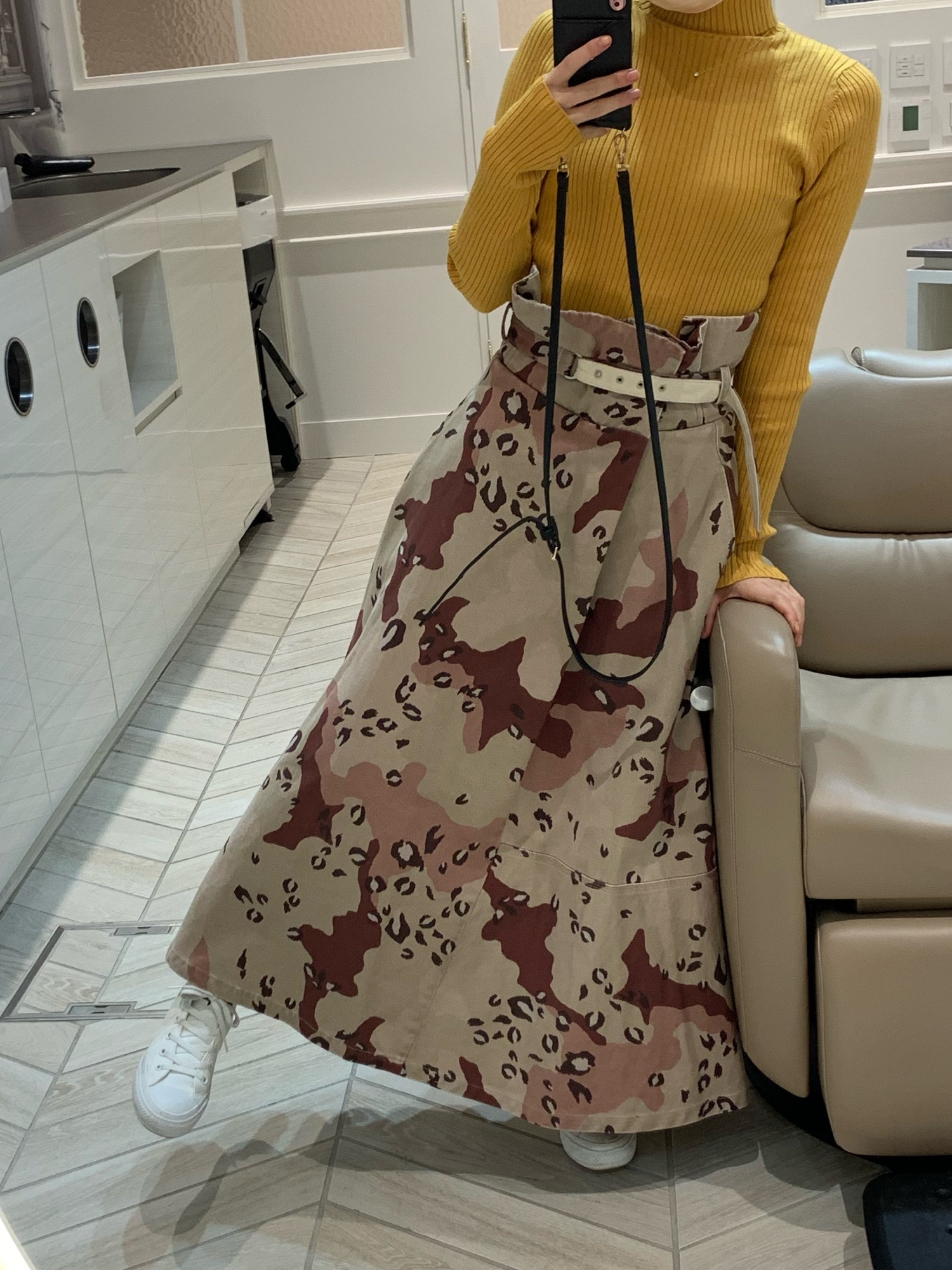 CREOLME（クレオルム）の「(CREOLME)ハイウエストラップディテール 