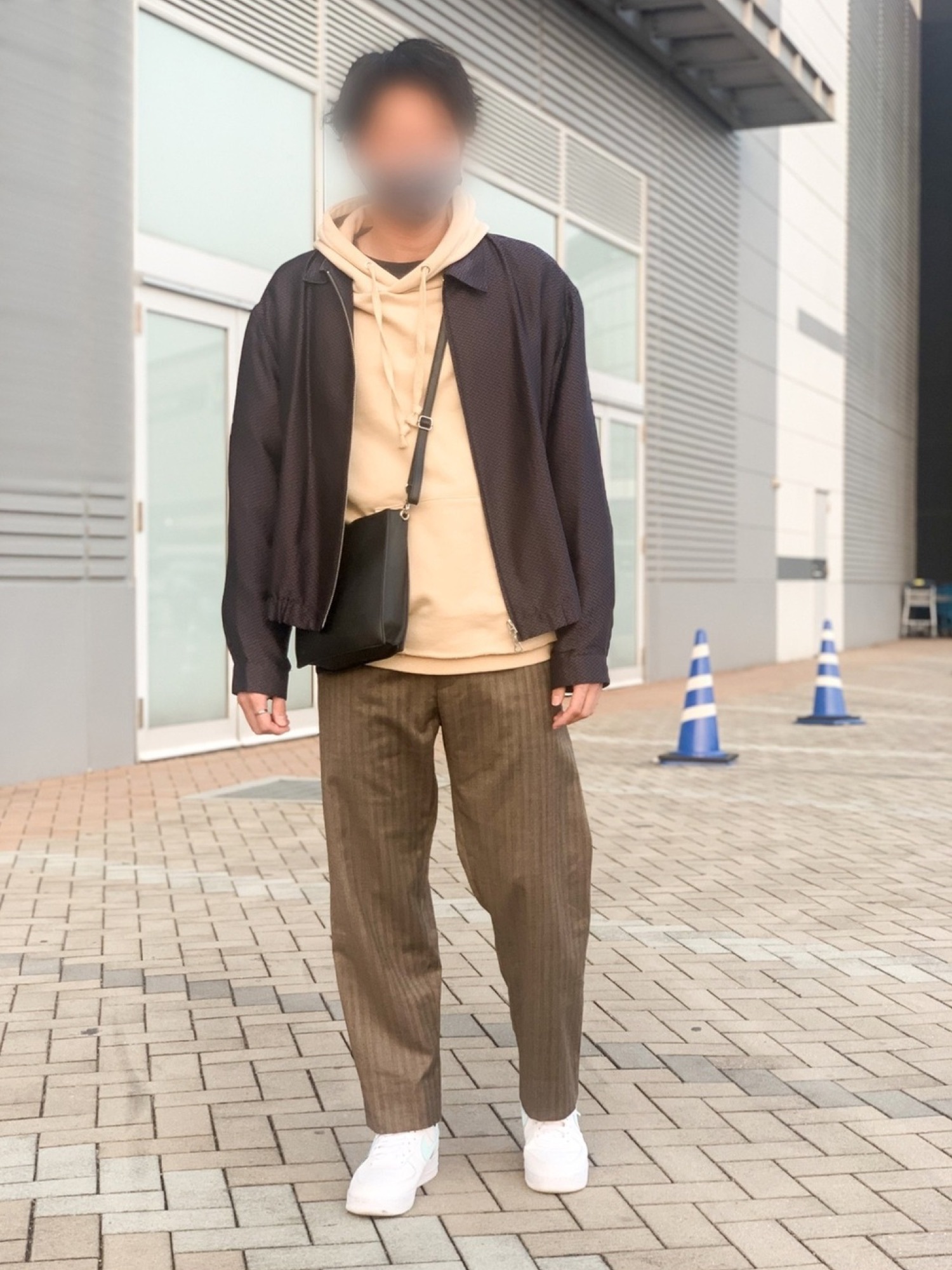 LIDNM（リドム）の「JACQUARD ZIP BLOUSON（ブルゾン）」 - WEAR