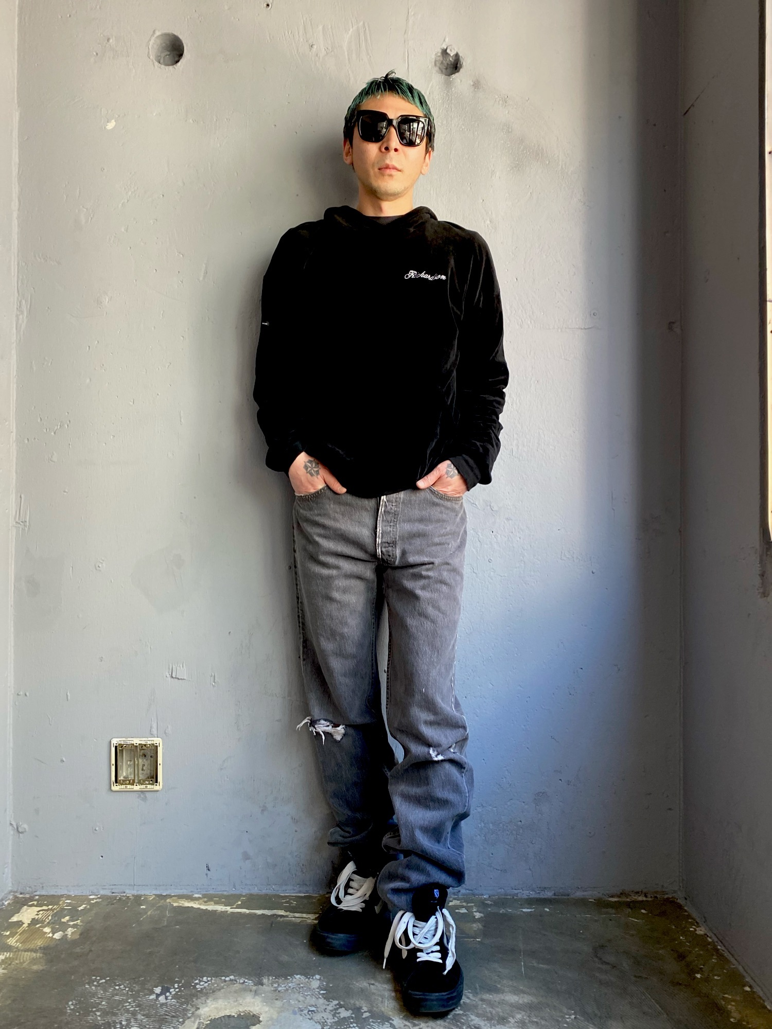 RICHARDSON（リチャードソン）の「【Richardson】VELOUR HOODIE 