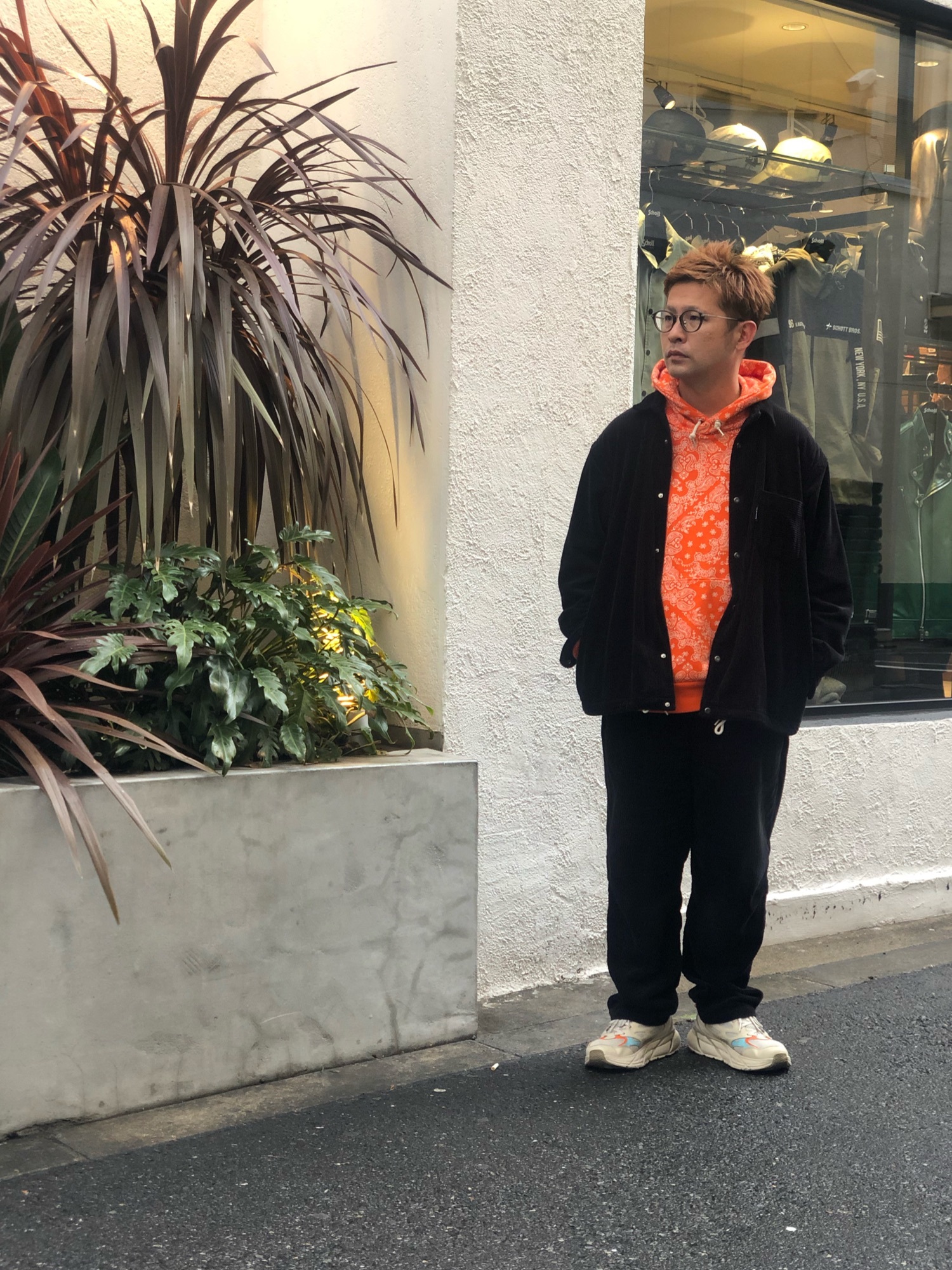 schott（ショット）の「Schott/ショット/PAISELY PATTERN HOODIE 