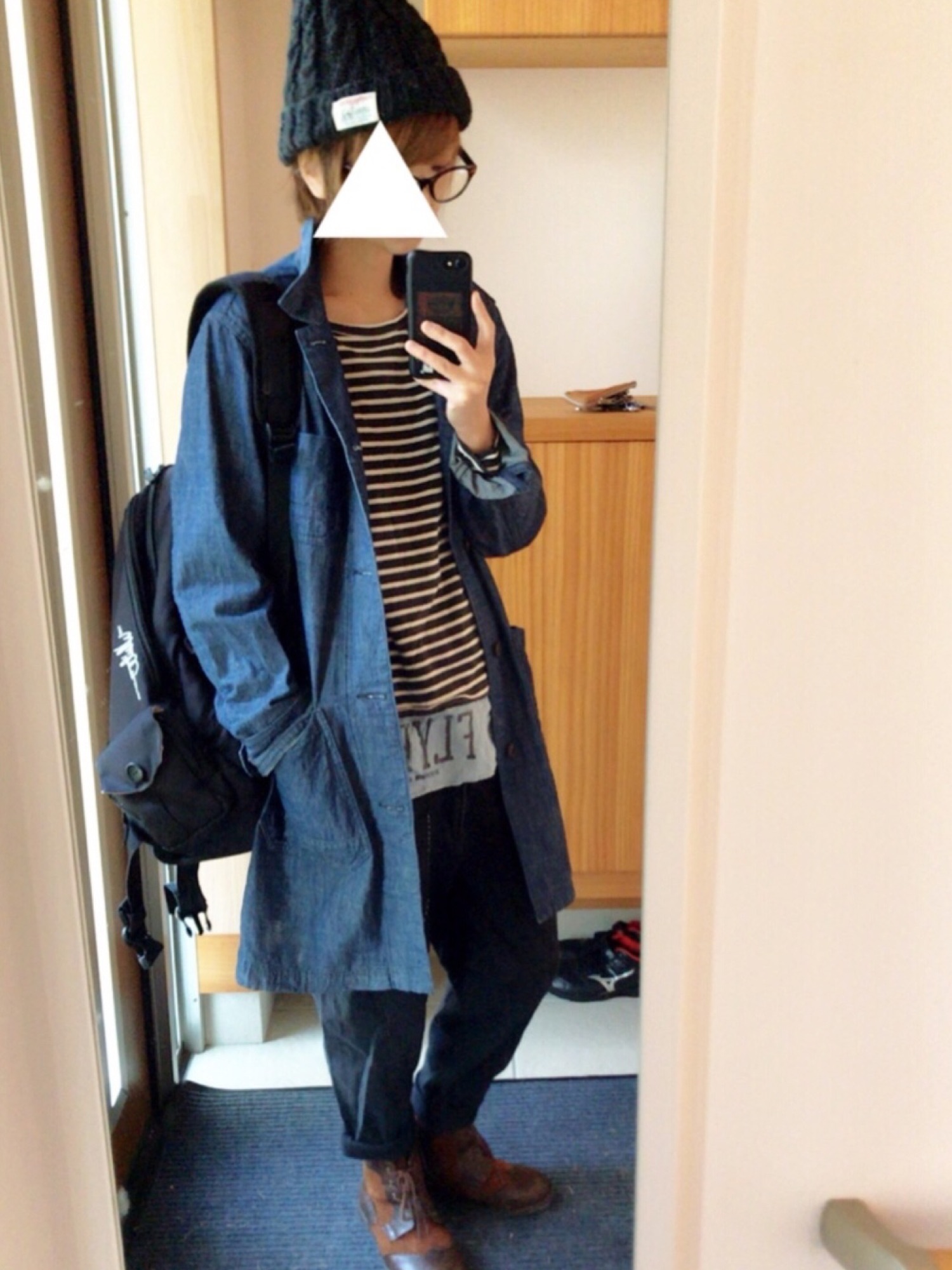 R.NEWBOLDのデニムジャケットを使った人気ファッションコーディネート 
