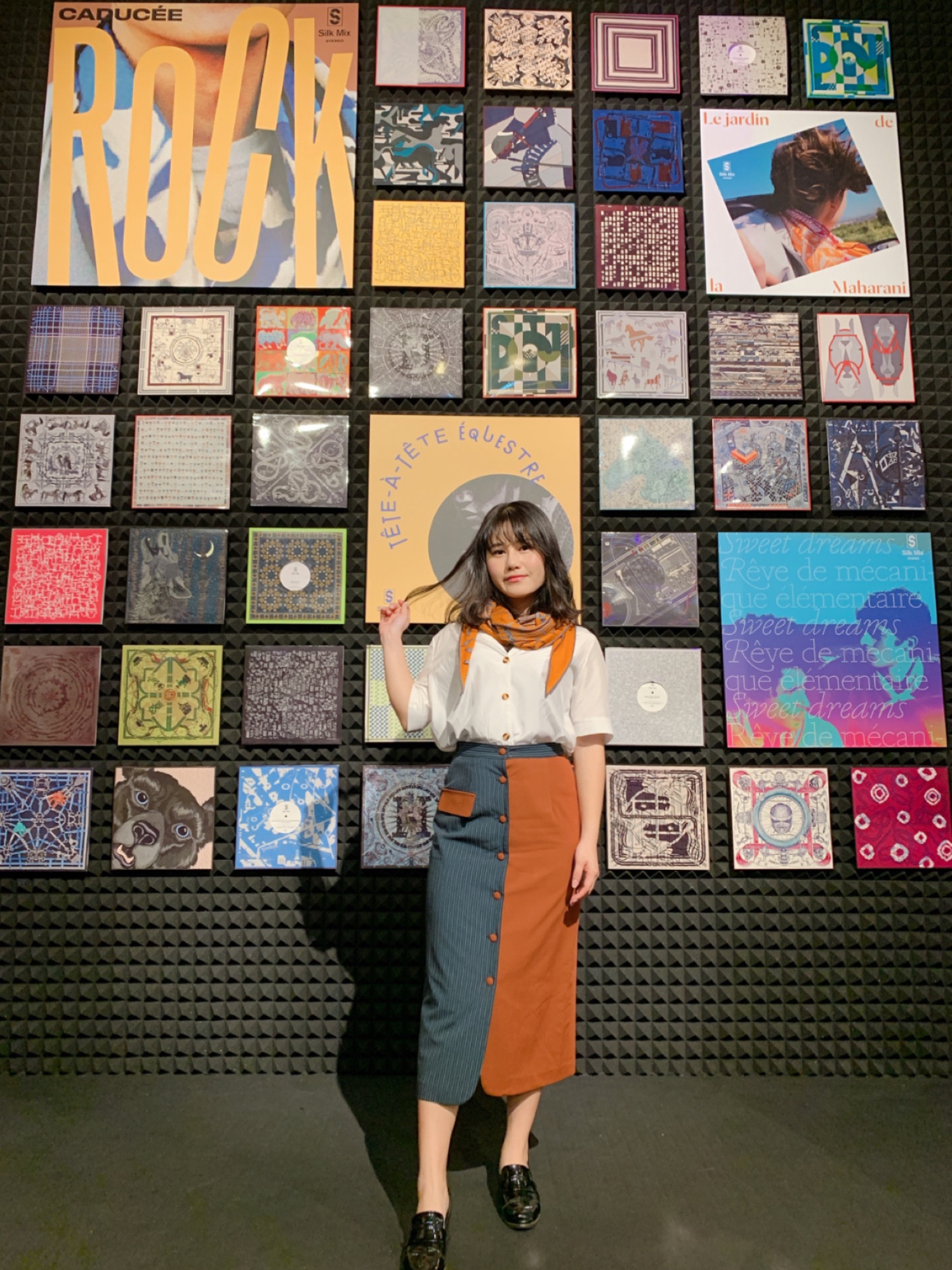 【コーデをワンランク上に☆】HERMES☆カチューシャ HERMESのカチューシャを使った人気ファッションコーディネート
