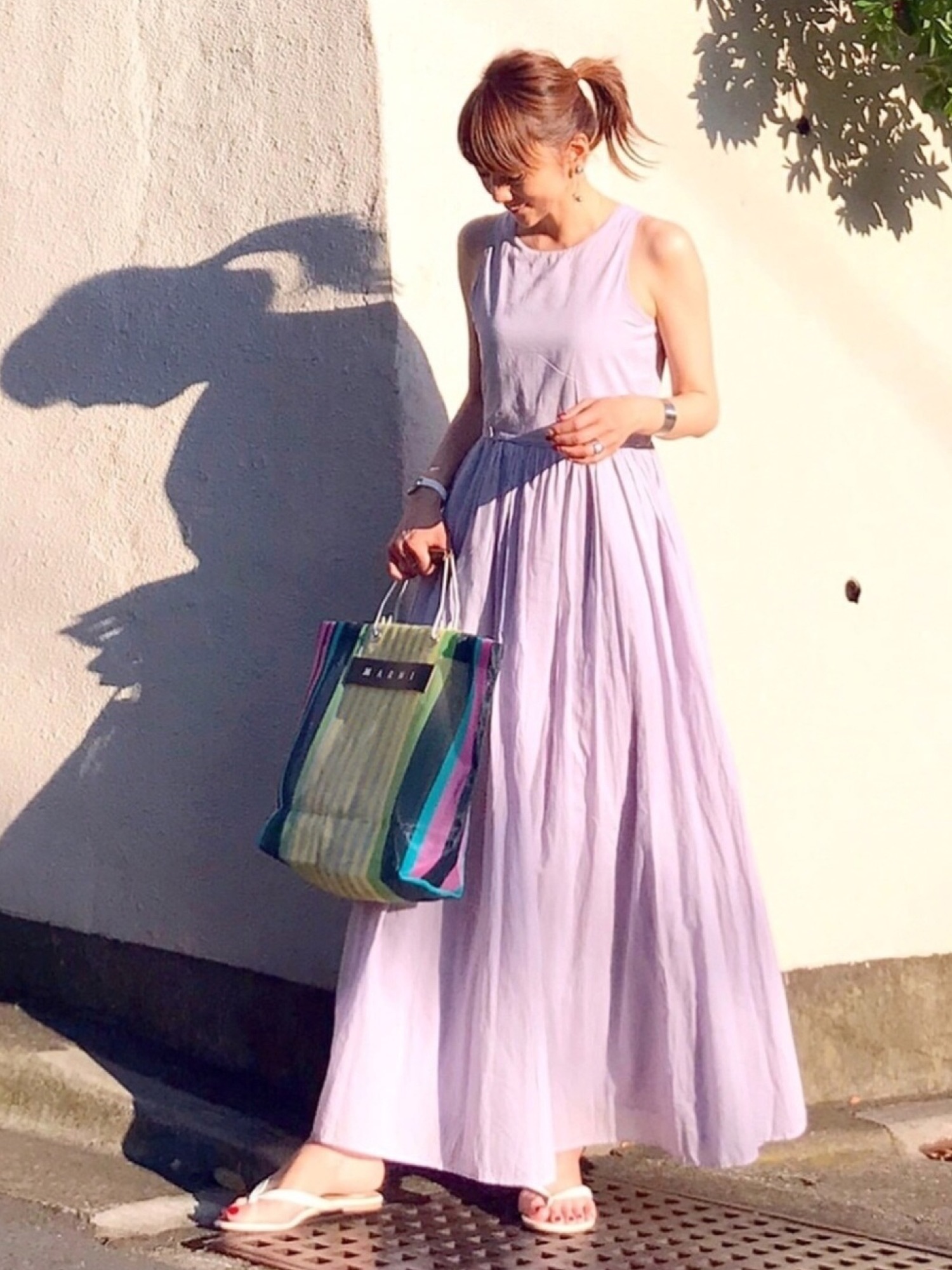 MARIHA ワンピース ライラック38（LUMIE｜MARIHAのワンピースを  