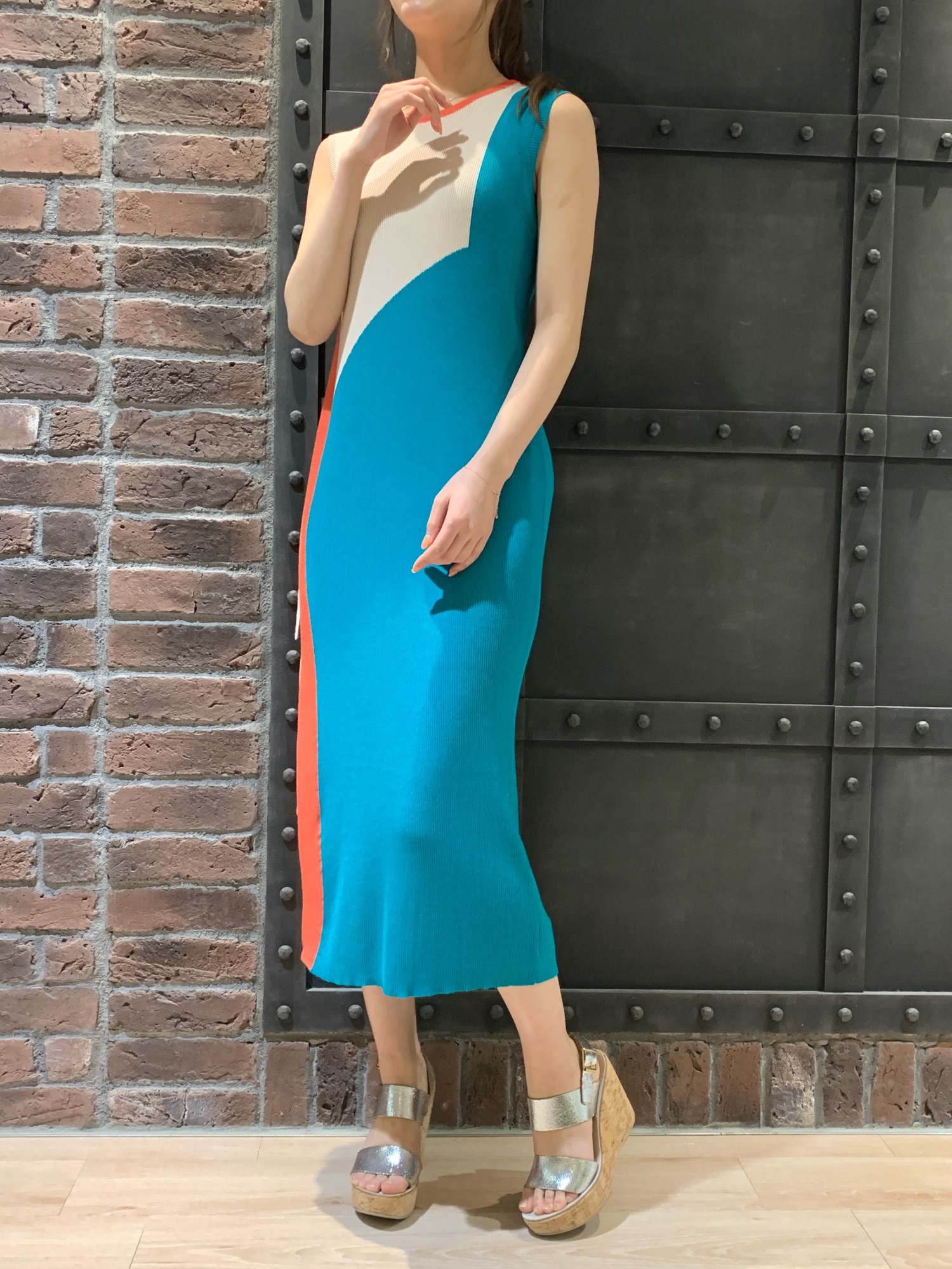LOVELESS（ラブレス）の「【LOVELESS】WOMEN カラーブロックニット 