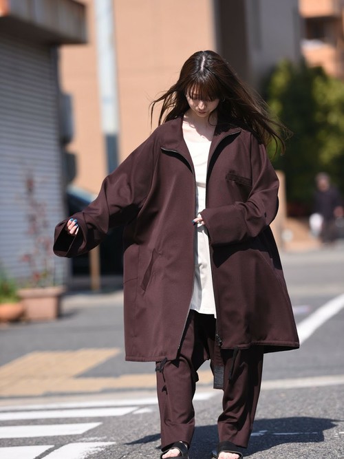 BISHOOL（ビシュール）の「BISHOOL Wool Gabardine 90 Zip Coat