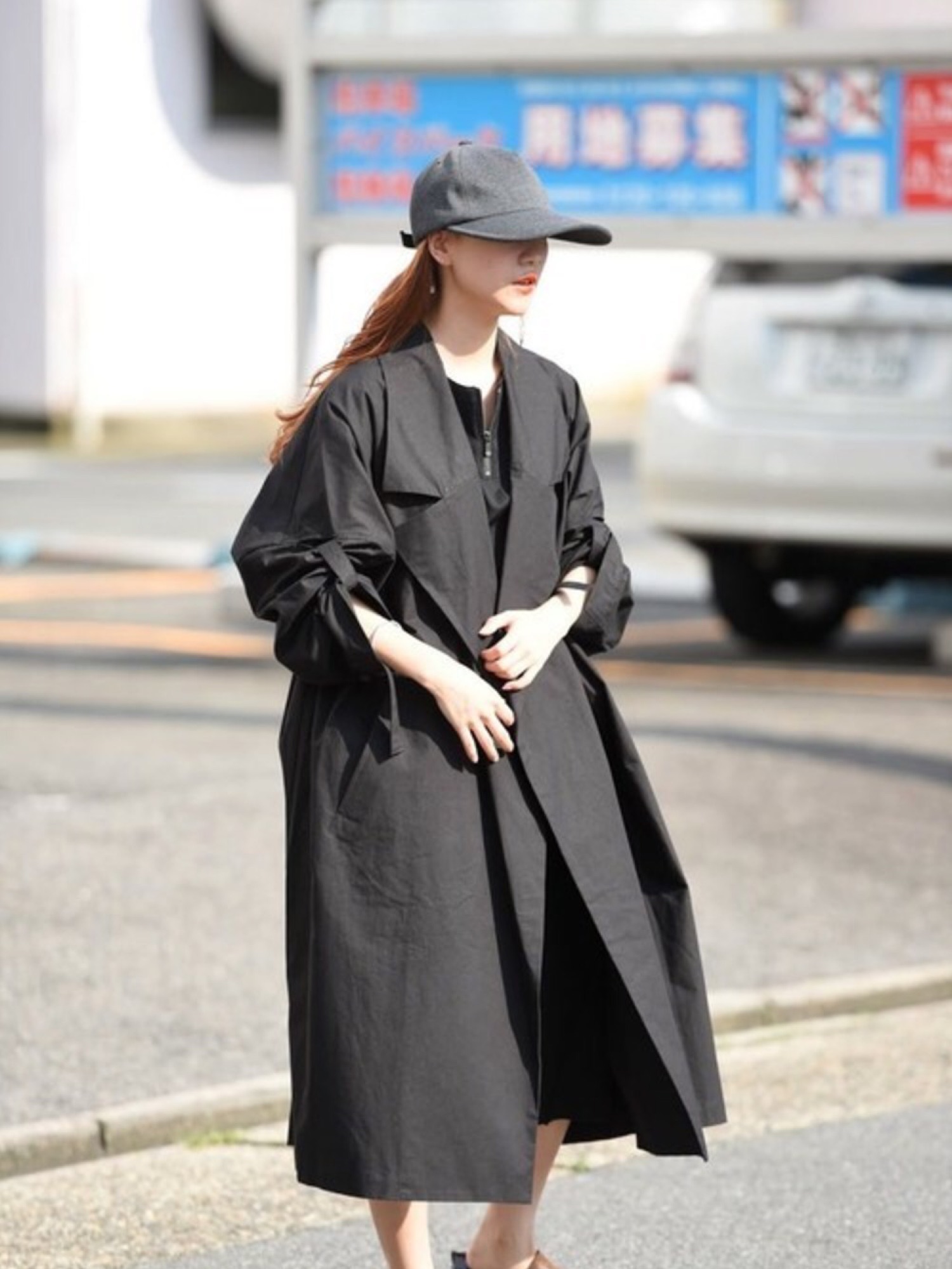My Beautiful Landlet Bafu Cottonワイドロングコート OVIE STUDIO