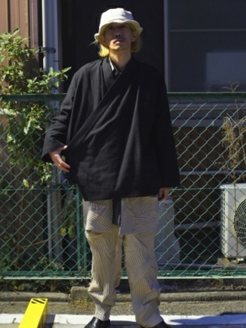 BISHOOL（ビシュール）の「BISHOOL Wool Gabardine KIMONO Drape
