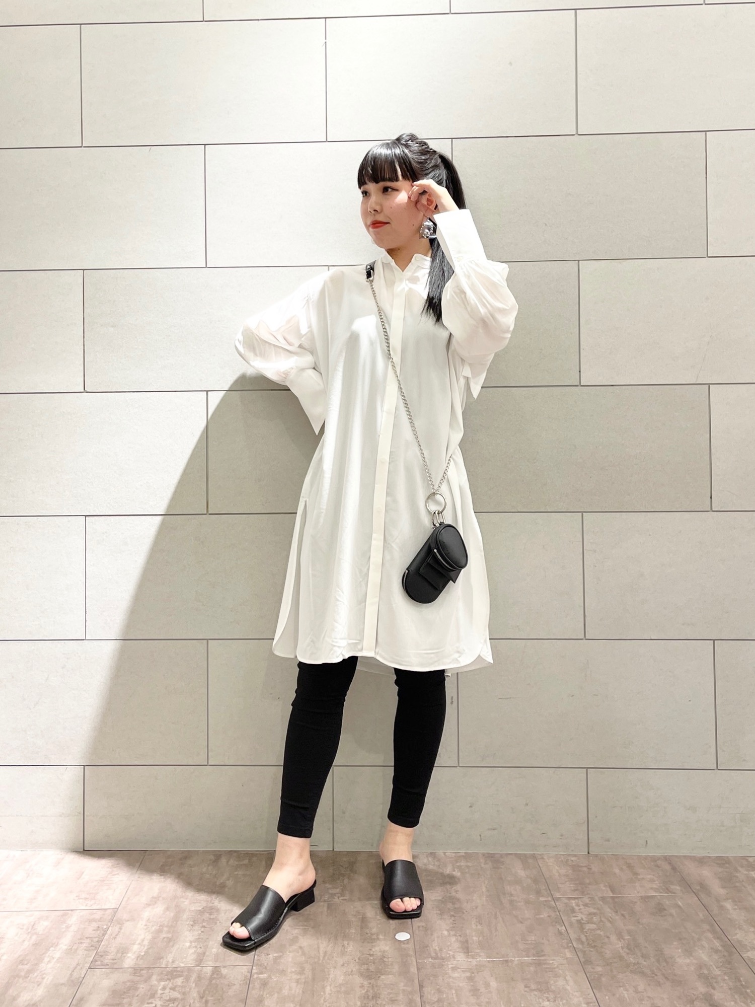 JEANASIS カバーリングヨークロングシャツ JEANASIS - 【タグ付き】JEANASIS カバーリングヨークロングシャツの