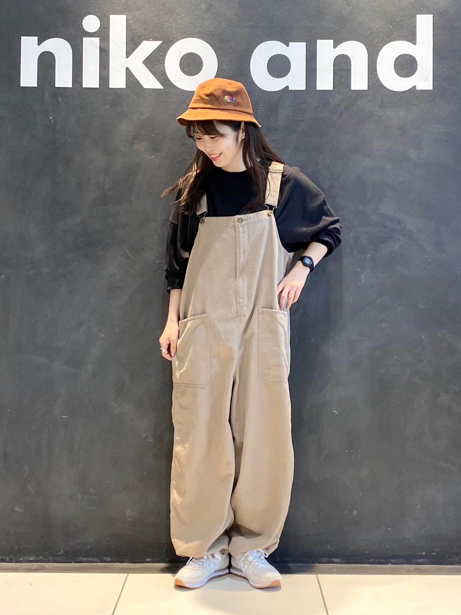niko and... Make staff'25 てぃらチノワークサロペット Make stuff '25] てぃらチノワークサロペット | [公式