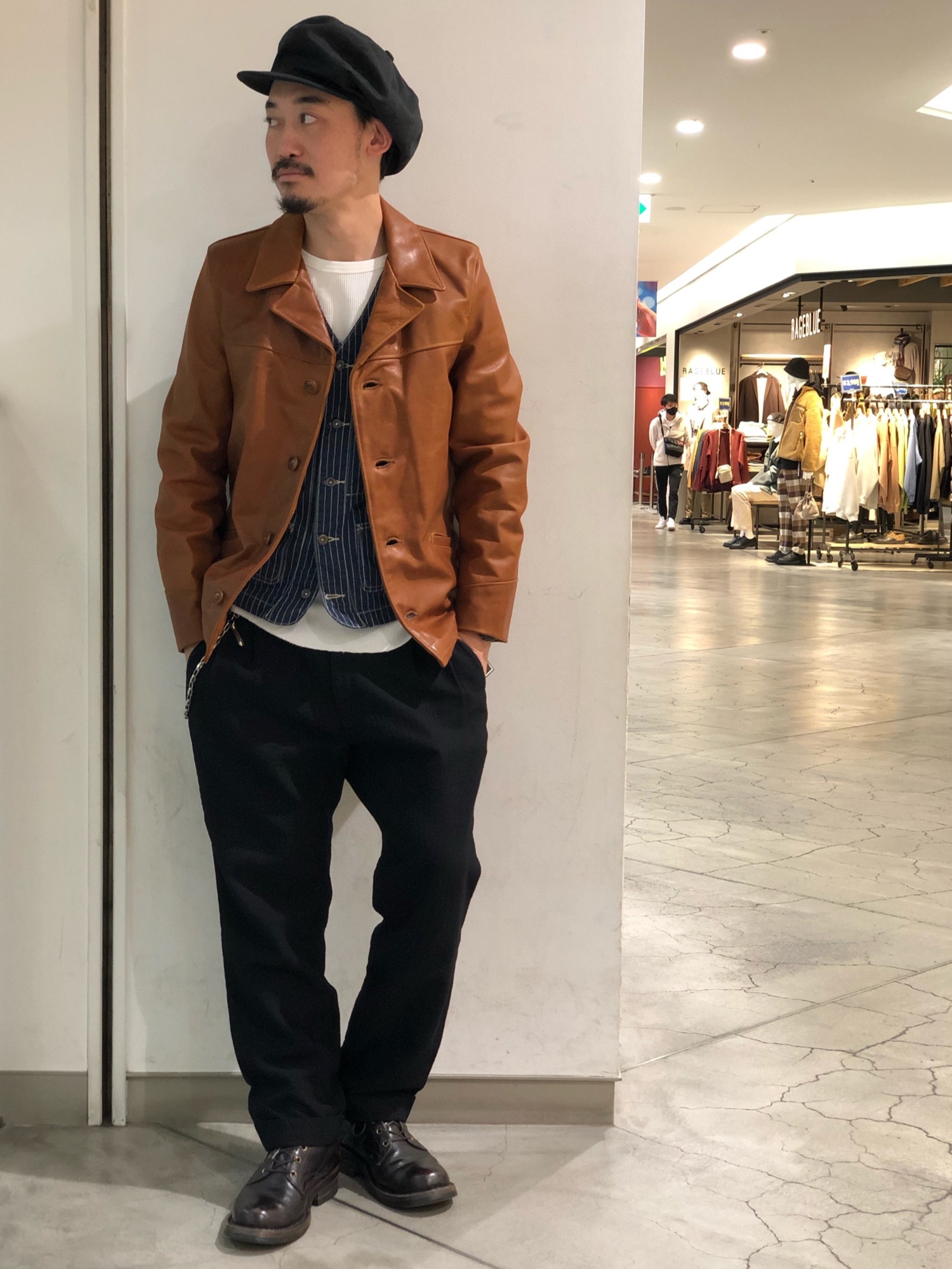 Schott/ショット/OLD HICKORY VEST/オールドヒッコリー ベスト 