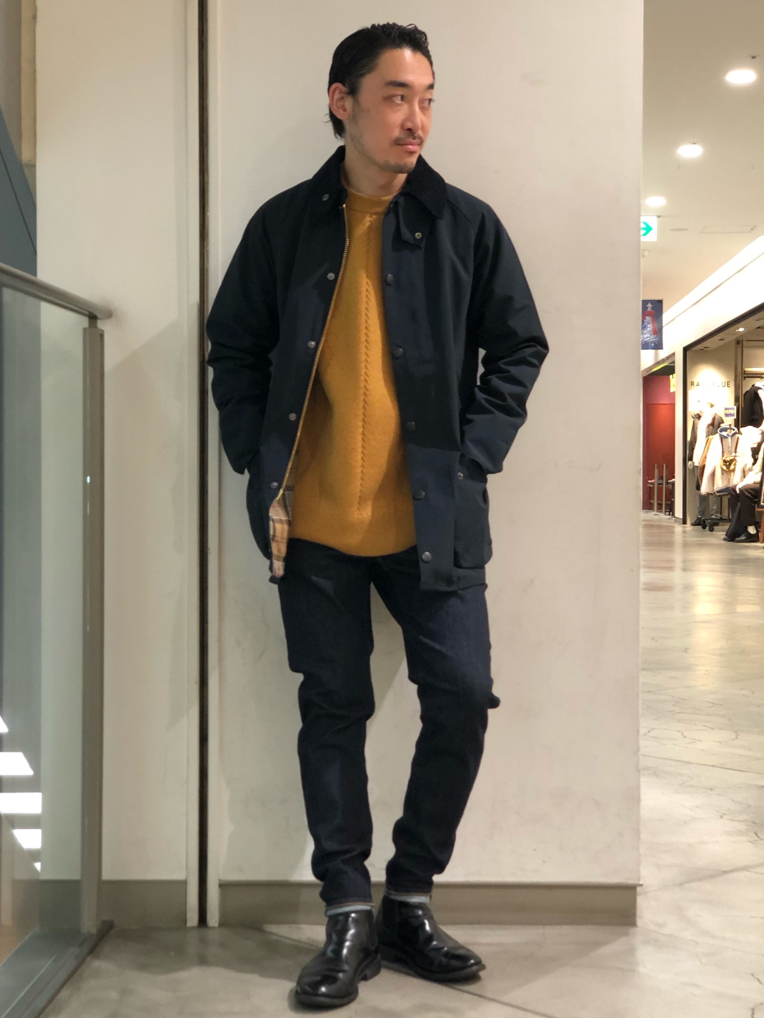 美品]BARBOUR クラシック ビューフォート 2レイヤー ブラック 40