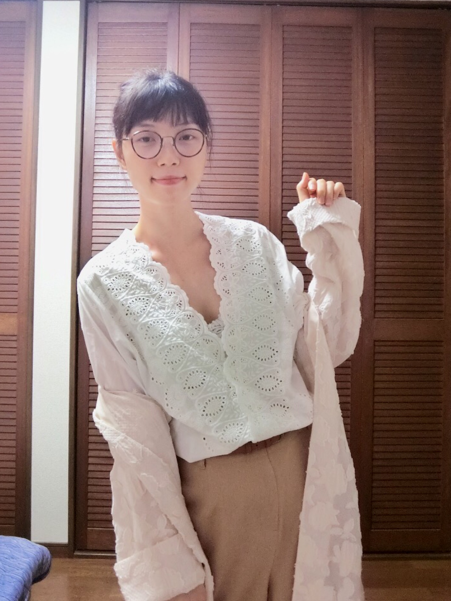 SLOBE IENA カットジャガード ロングガウン SLOBE IENA - SLOBE IENA ◎ カットジャガード ロングガウンの通販 by