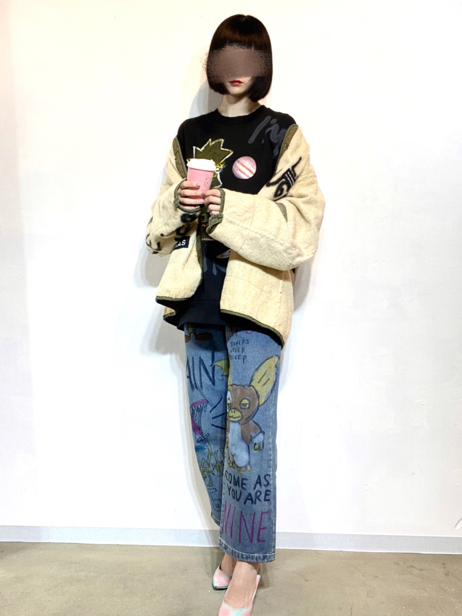guernikaのデニムパンツを使った人気ファッションコーディネート