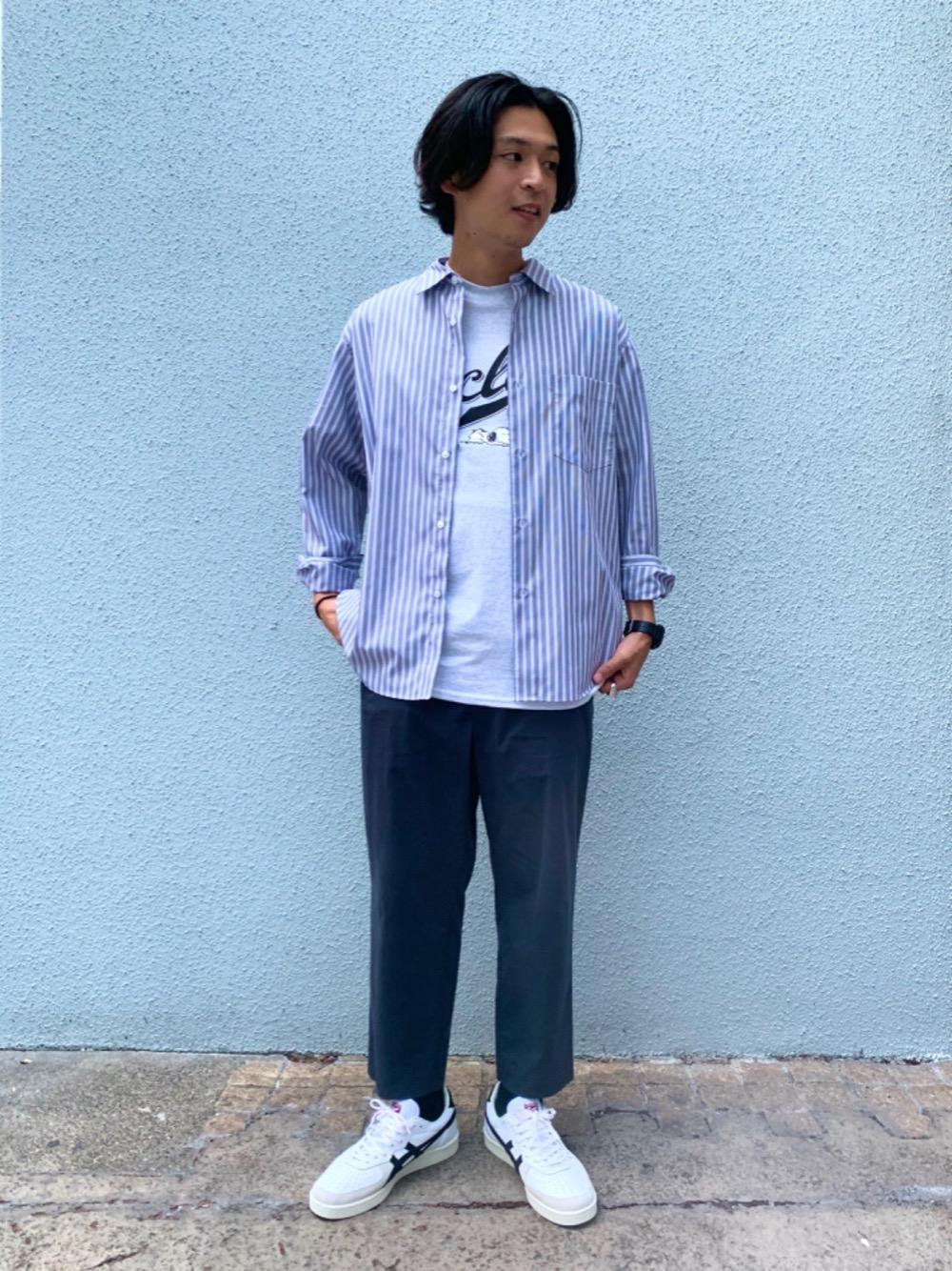 Onitsuka Tiger＞ GSM/スニーカーを使った人気ファッション