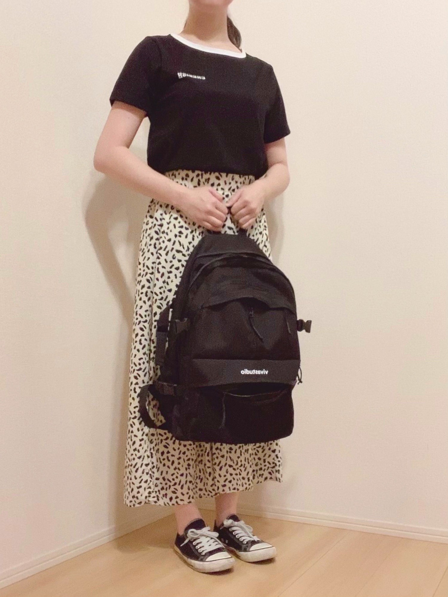 VIVASTUDIO] HOLIDAY CORDURA BACKPACK JS [BLACK] 正規品 韓国