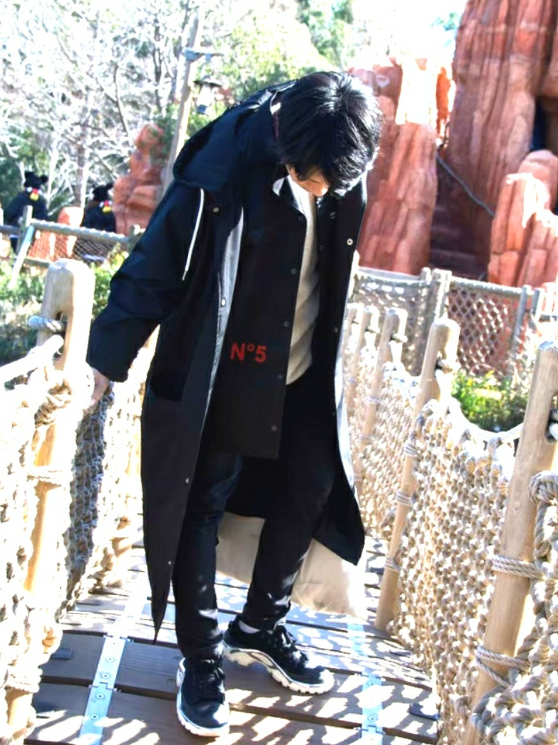 ドロールドムッシュ　DROLE DE MONSIEUR レインコート DROLE DE MONSIEUR - NFPM Collared Rain Coat レインコートの